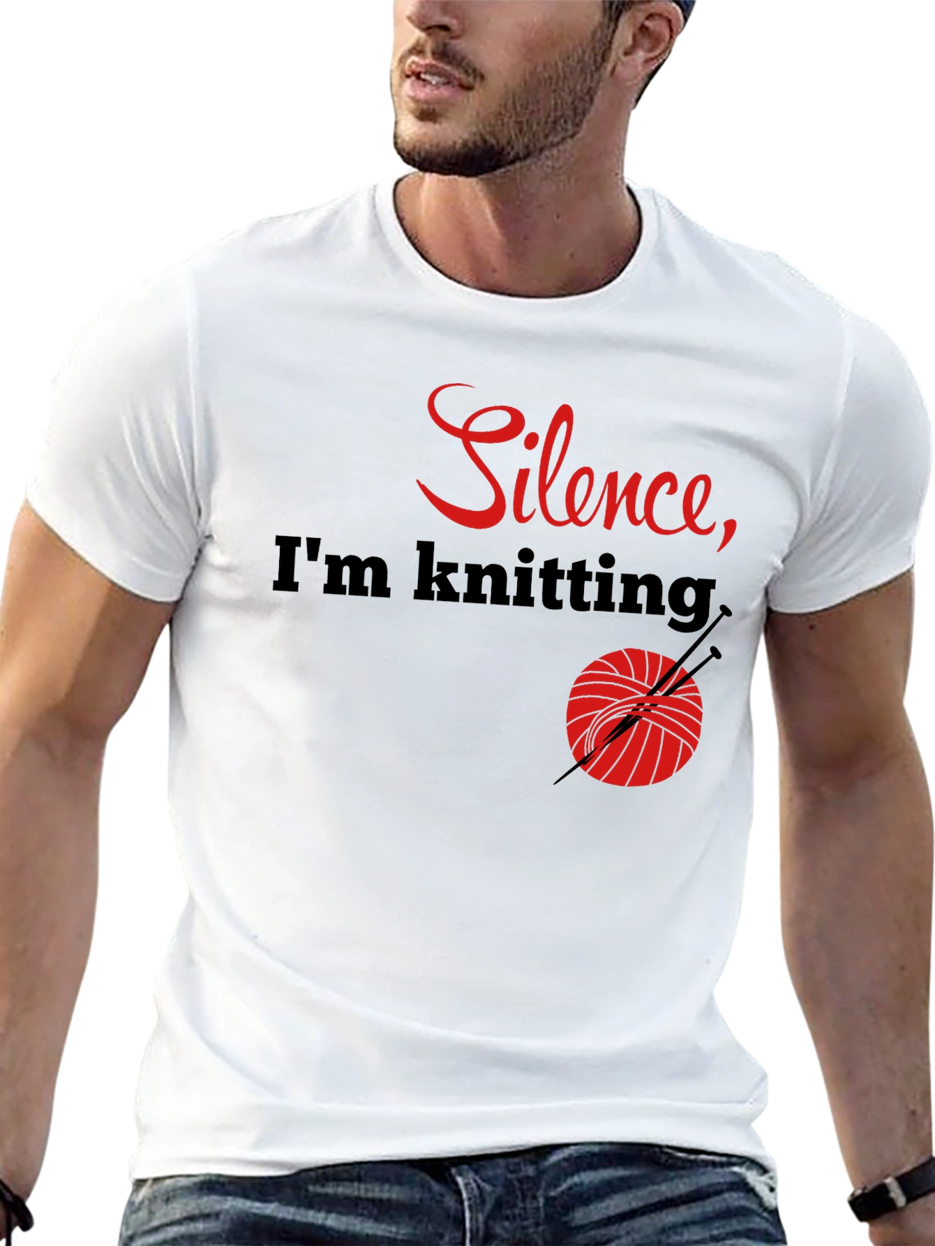 Silence Im Knitting T-Shirt