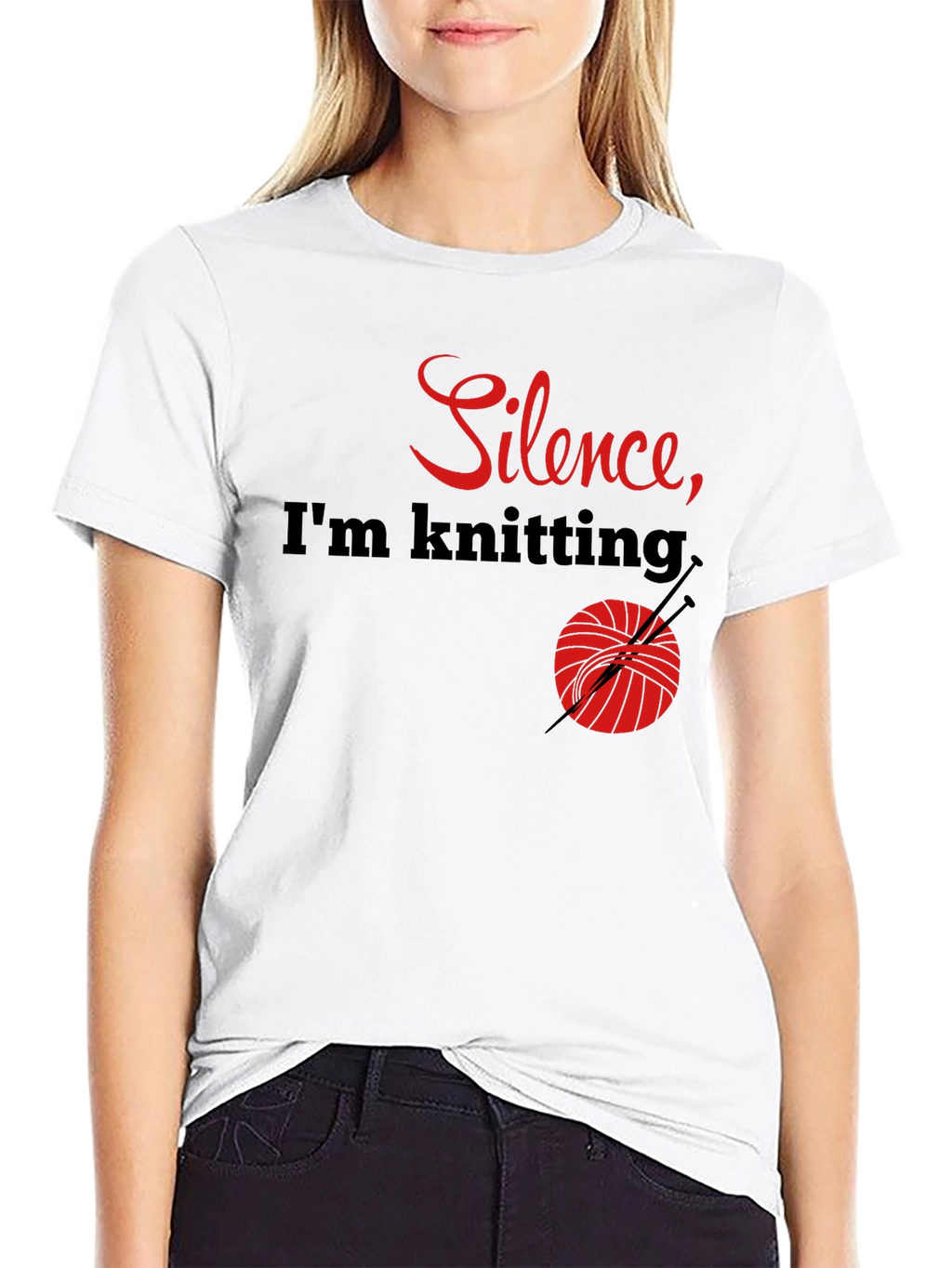 Silence Im Knitting T-Shirt