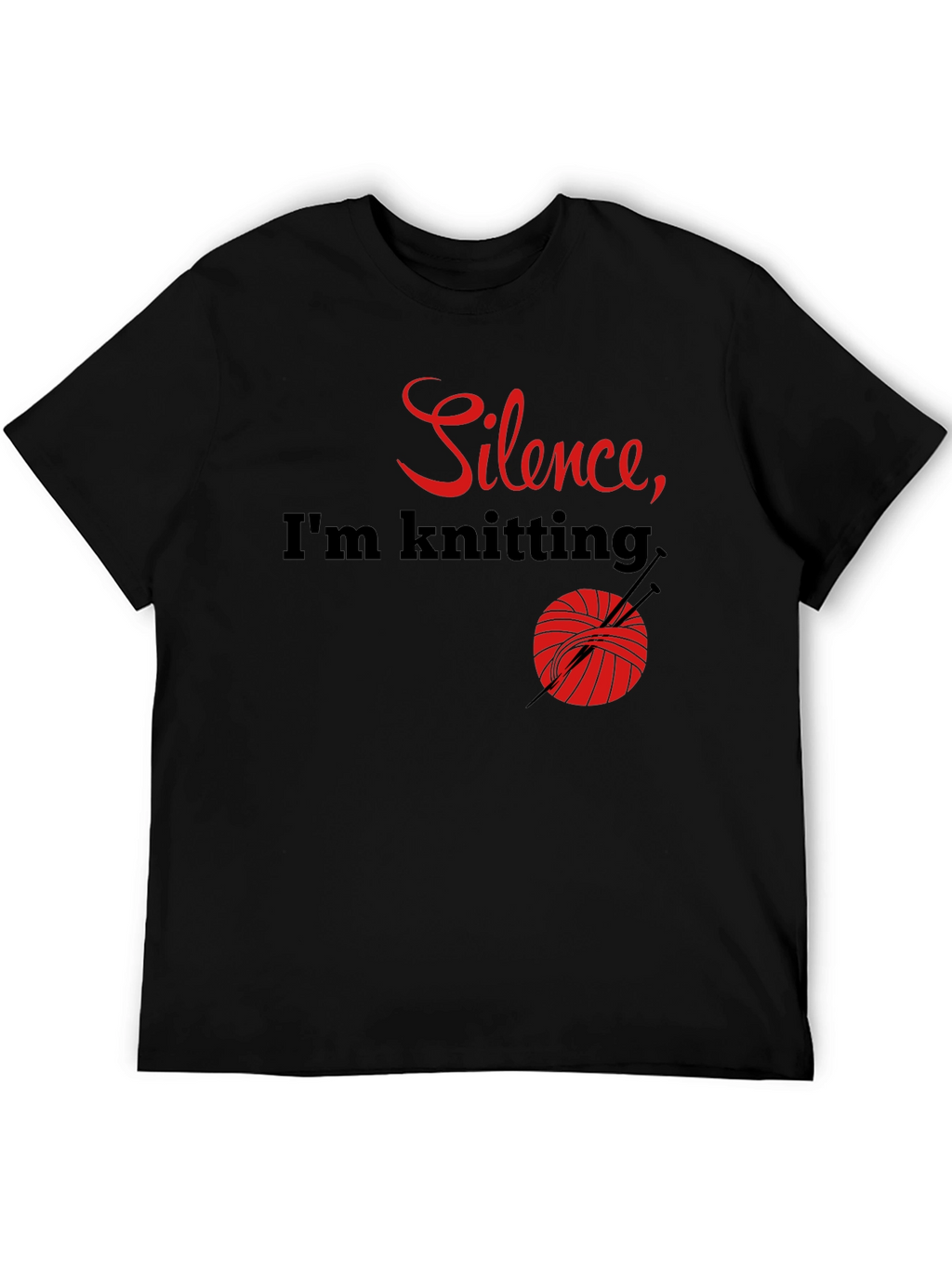Silence Im Knitting T-Shirt