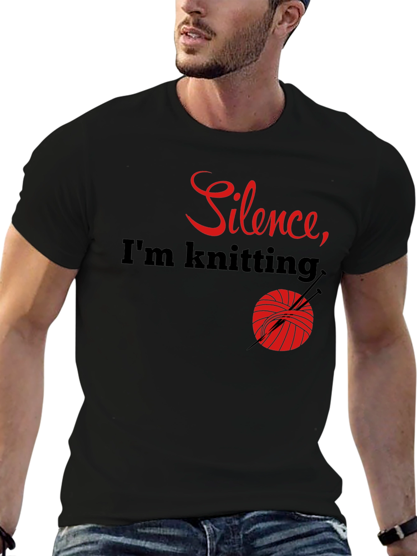 Silence Im Knitting T-Shirt