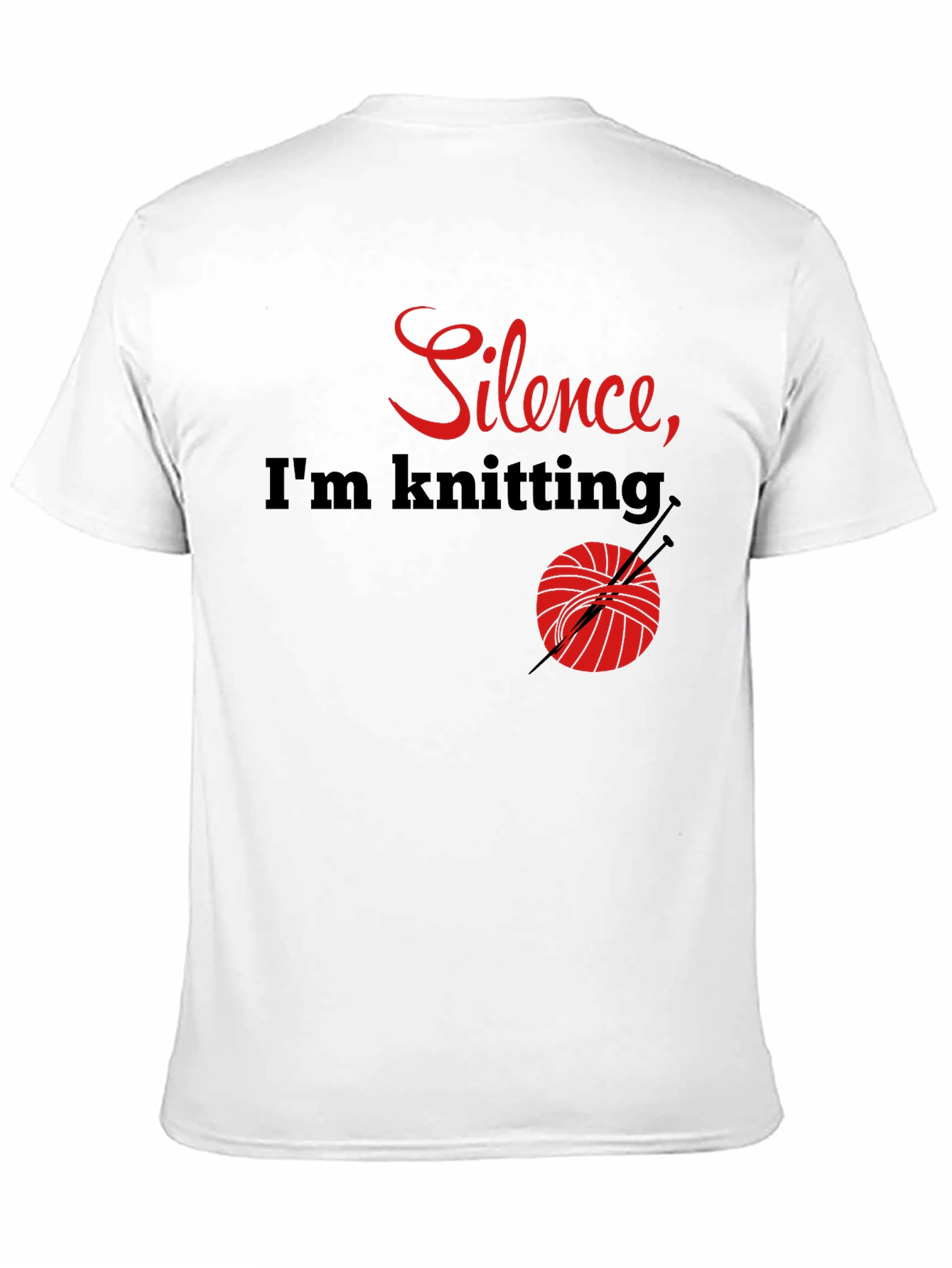 Silence Im Knitting T-Shirt
