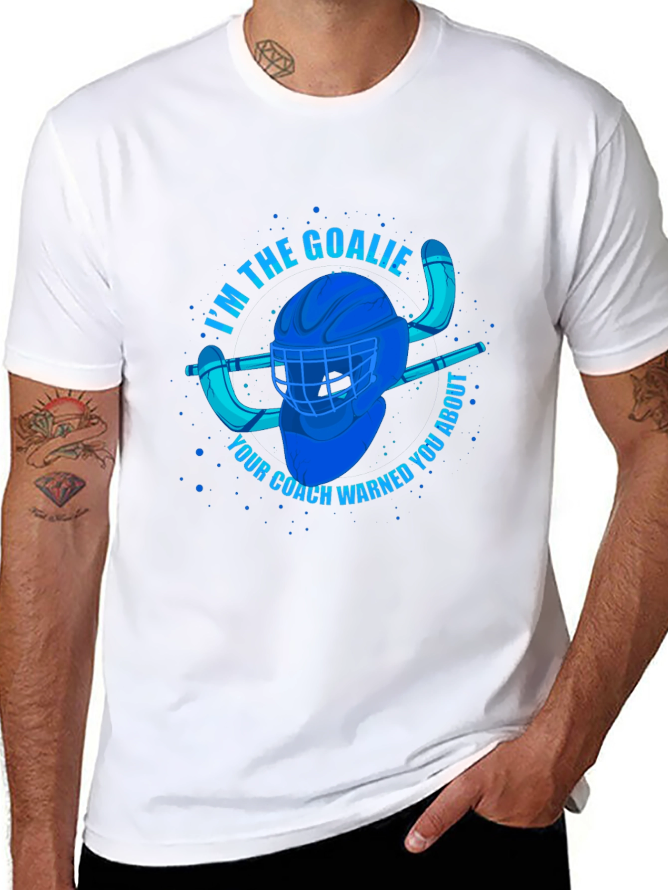 Im The Goalie T-Shirt - Hockey Fan Apparel