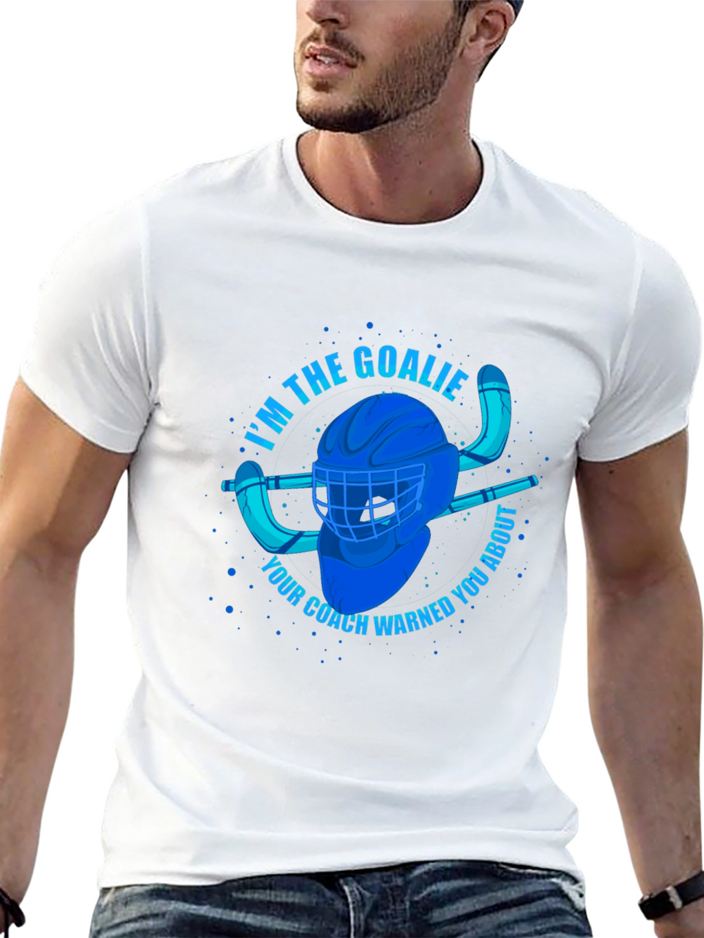 Im The Goalie T-Shirt - Hockey Fan Apparel