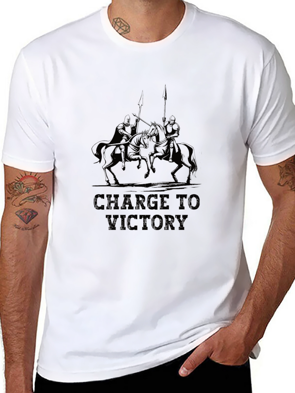 Charge to Victory Graphic T-Shirt
