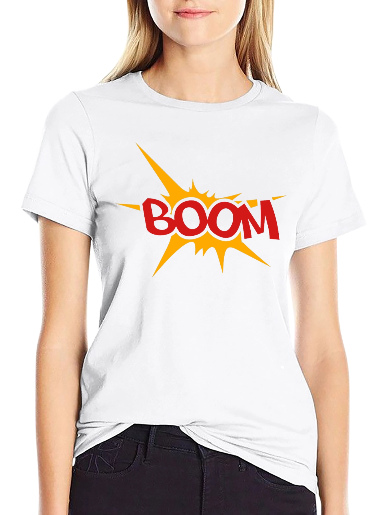 Boom Graphic Black T-Shirt