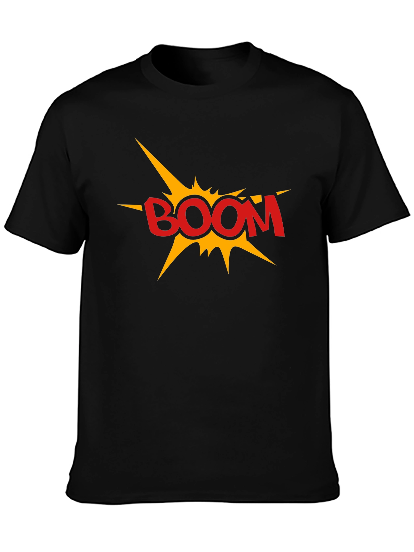 Boom Graphic Black T-Shirt