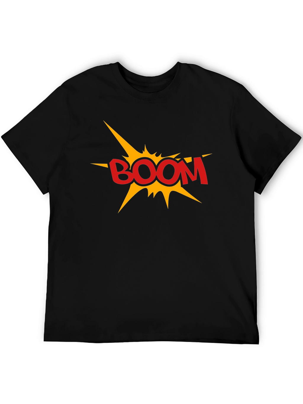 Boom Graphic Black T-Shirt