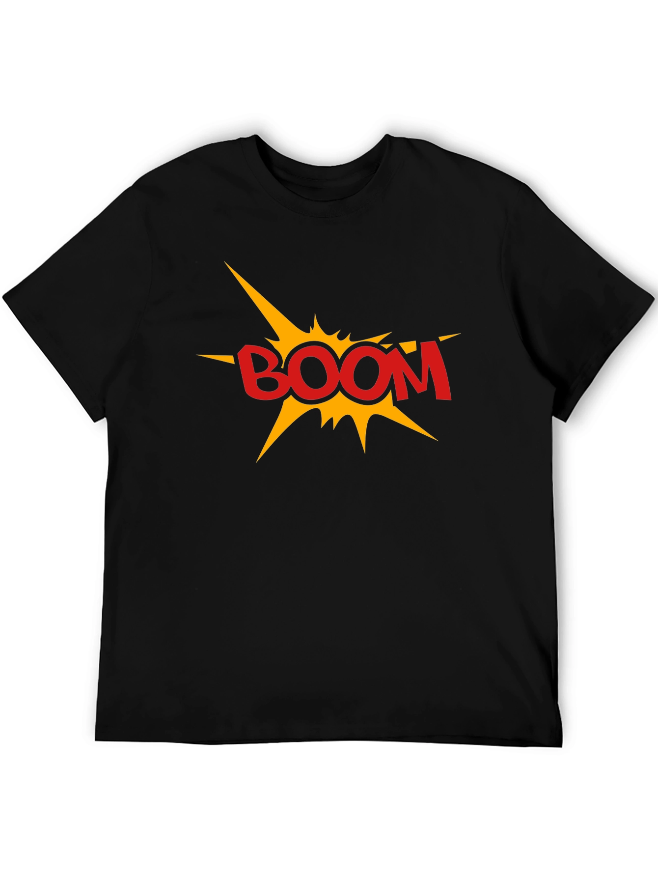 Boom Graphic Black T-Shirt