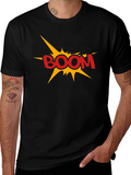 Boom Graphic Black T-Shirt