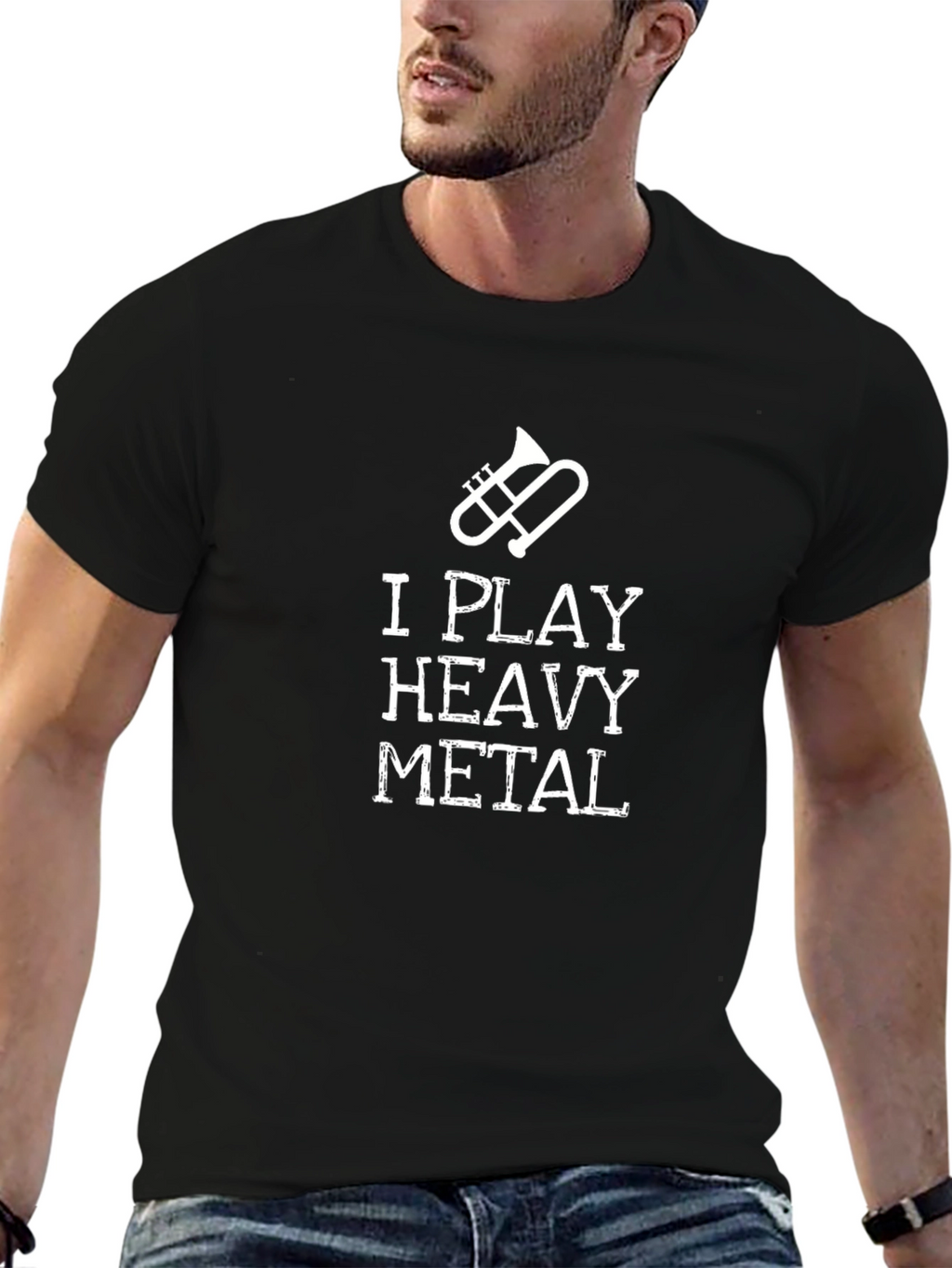I Play Heavy Metal T-Shirt