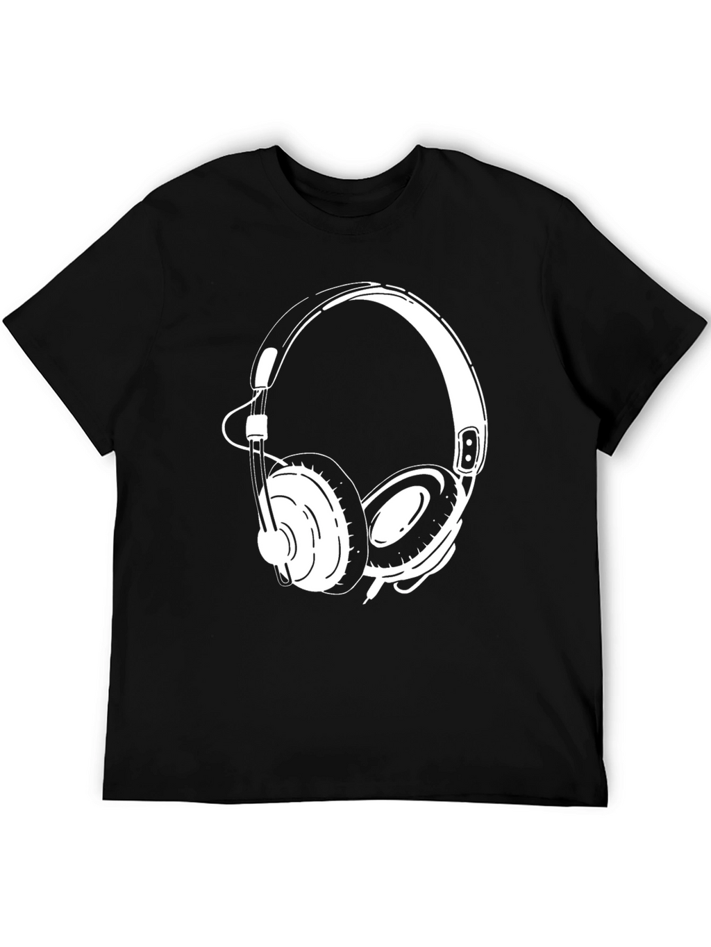 Headphone Graphic Tee - Cool Music Lover T-Shirt