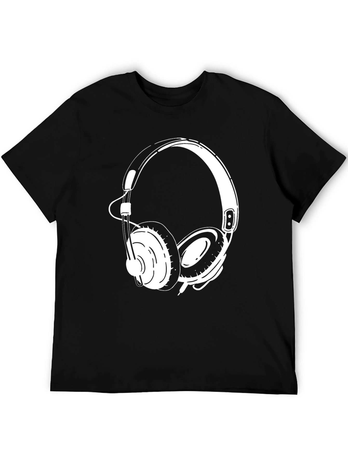 Headphone Graphic Tee - Cool Music Lover T-Shirt