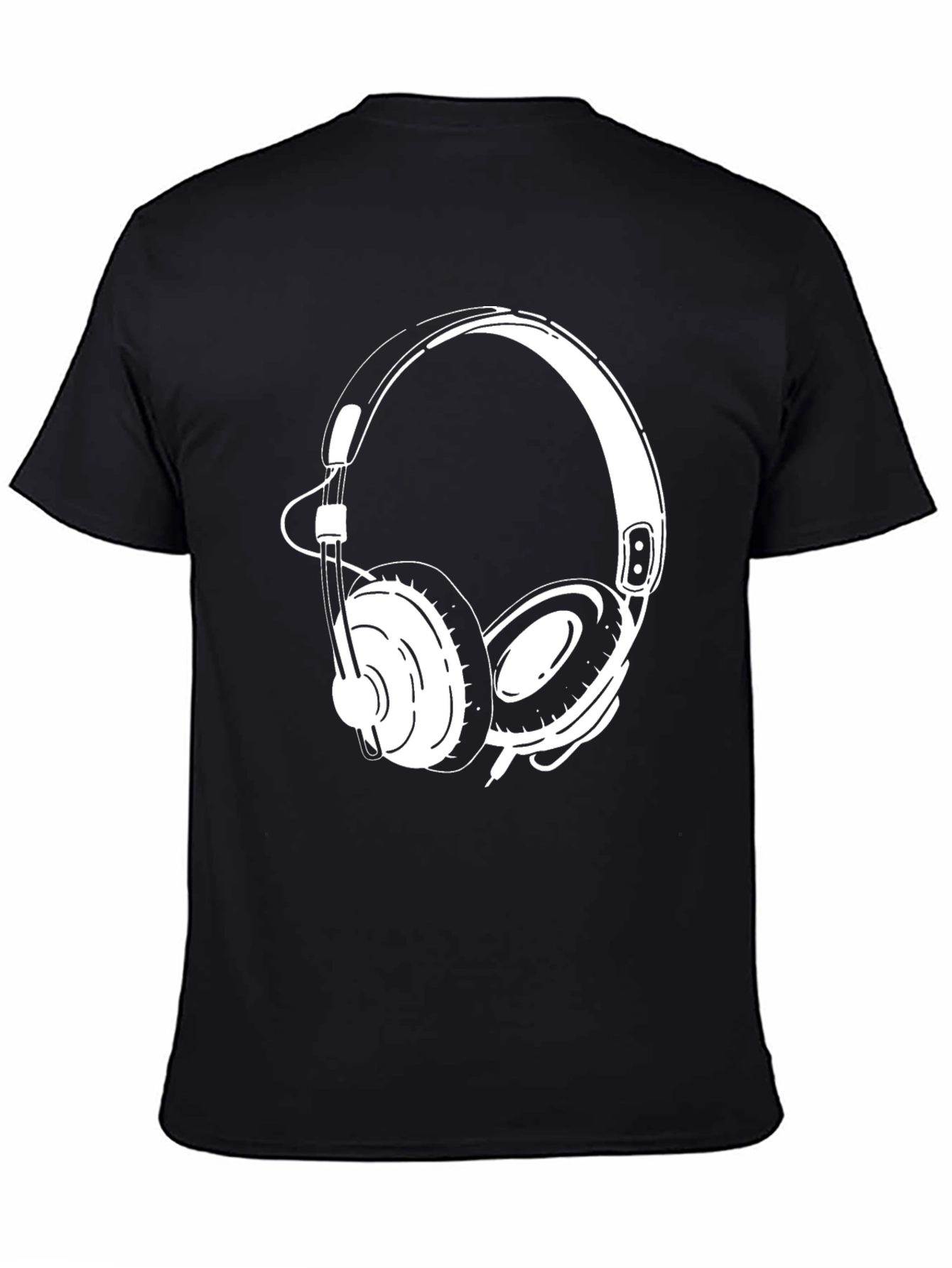 Headphone Graphic Tee - Cool Music Lover T-Shirt