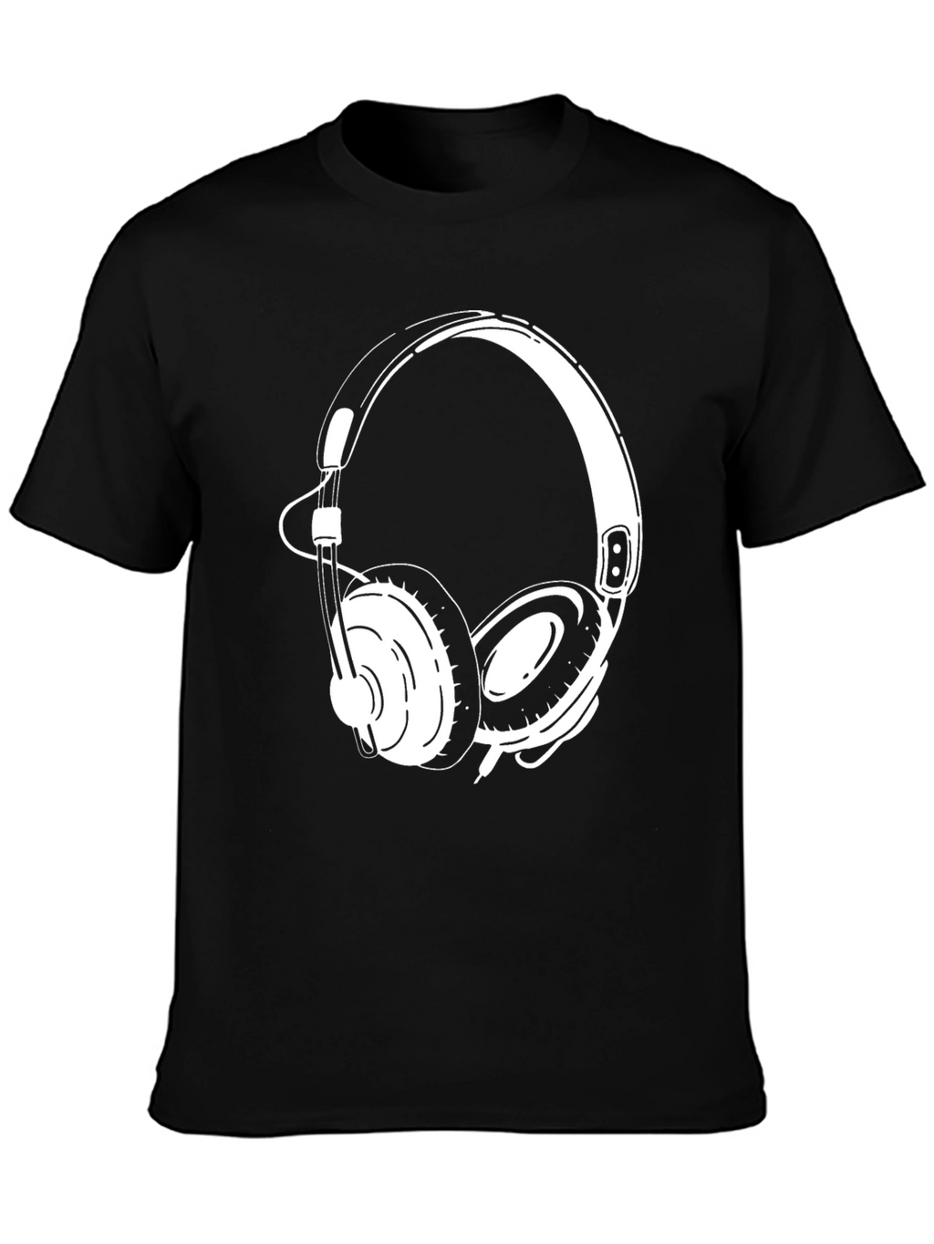 Headphone Graphic Tee - Cool Music Lover T-Shirt