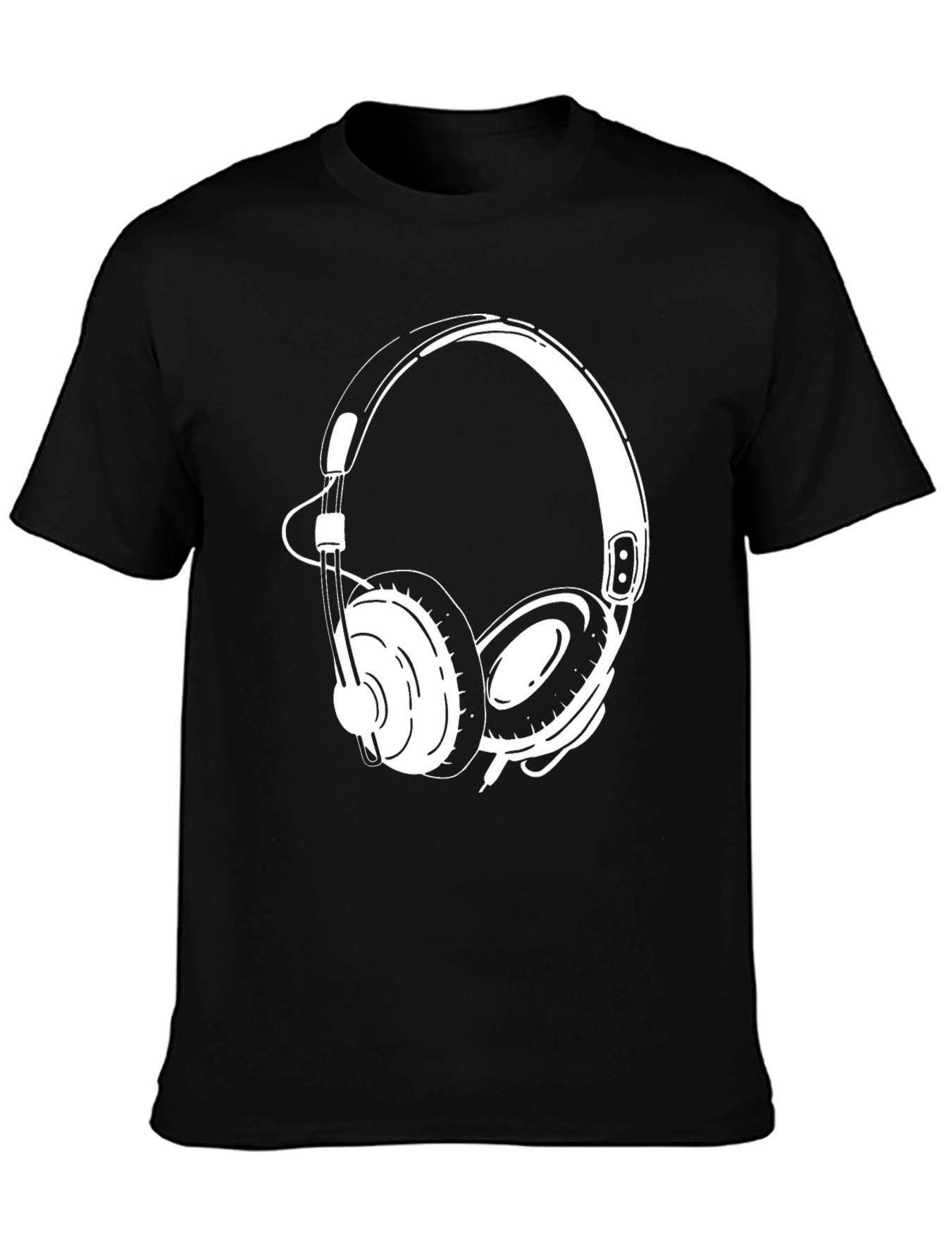 Headphone Graphic Tee - Cool Music Lover T-Shirt