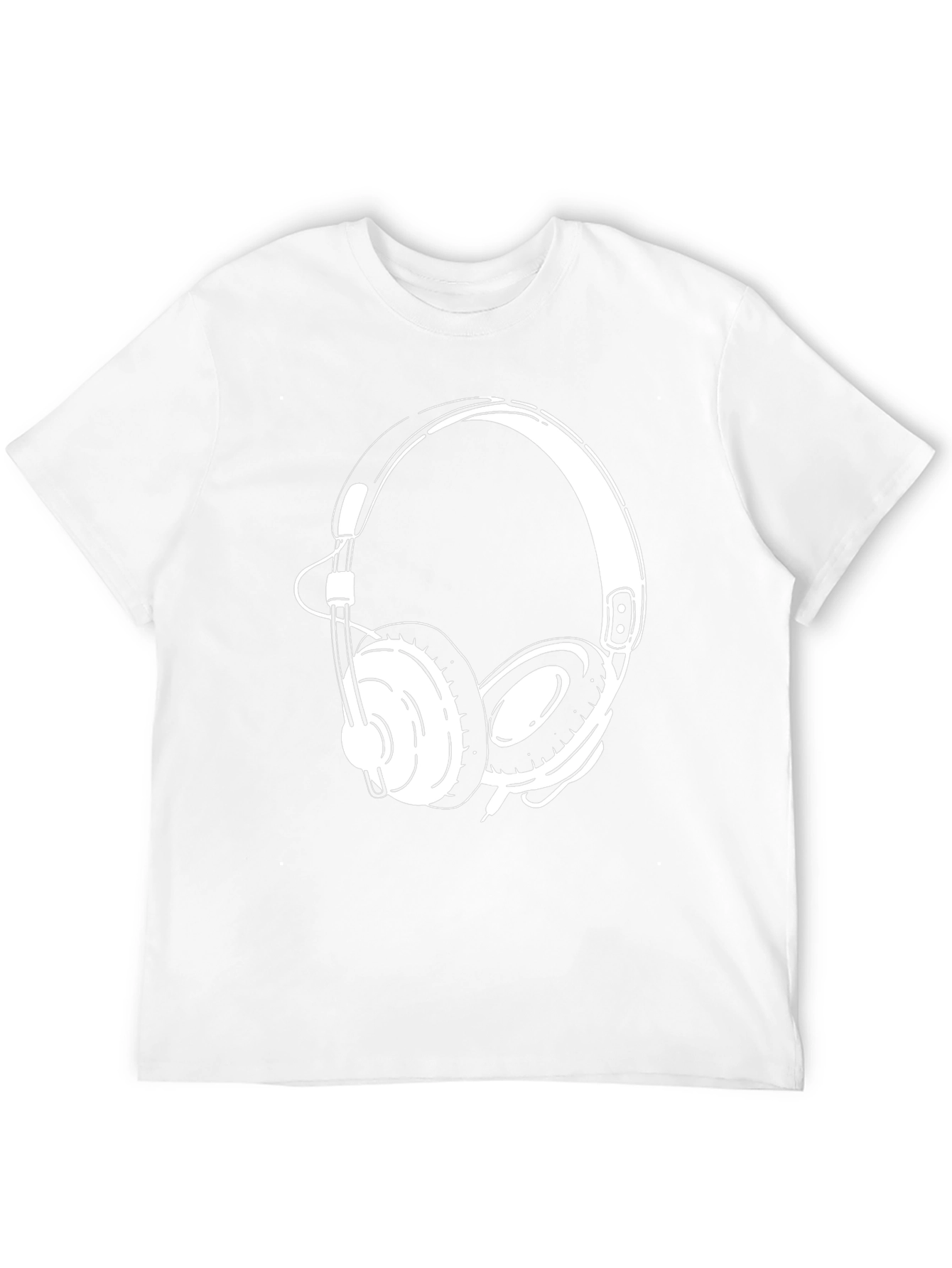 Headphone Graphic Tee - Cool Music Lover T-Shirt