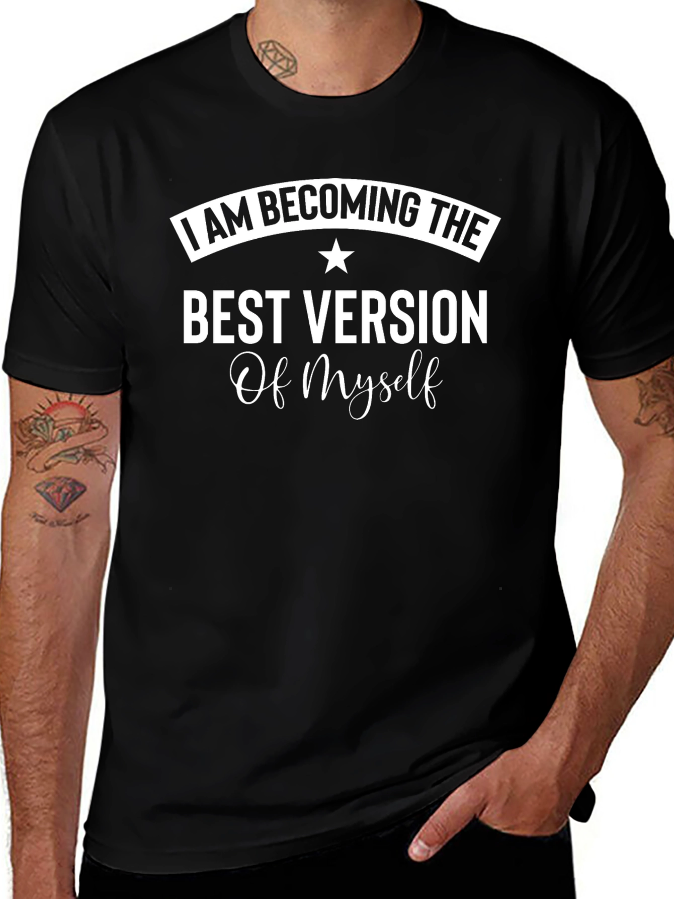 I AM BECOMING THE BEST VERSION T-Shirt