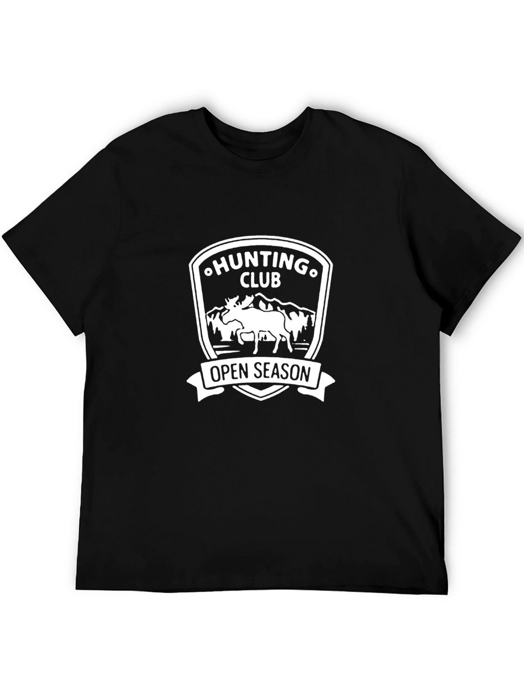 Hunting Club Open Season Black T-Shirt