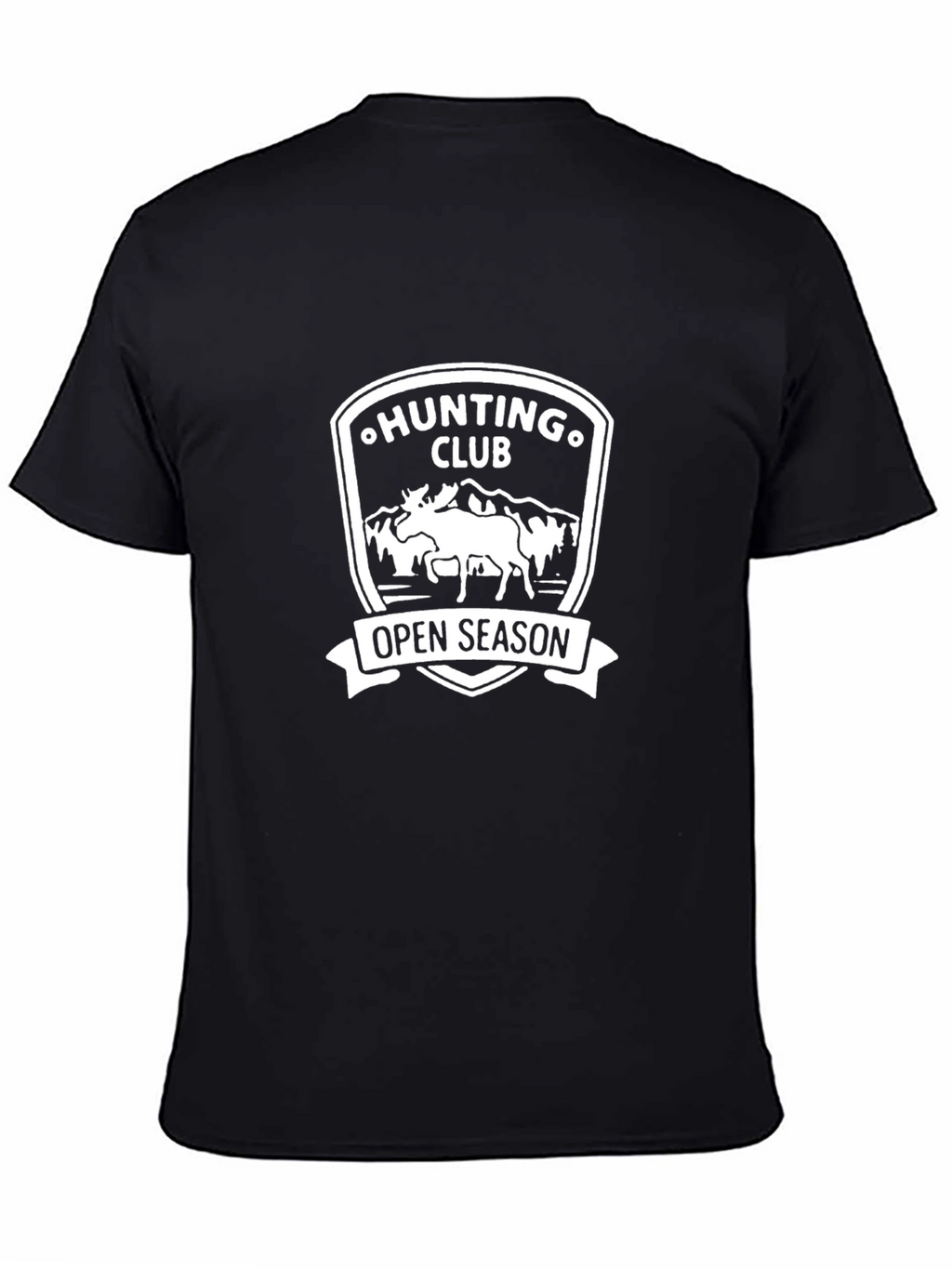 Hunting Club Open Season Black T-Shirt