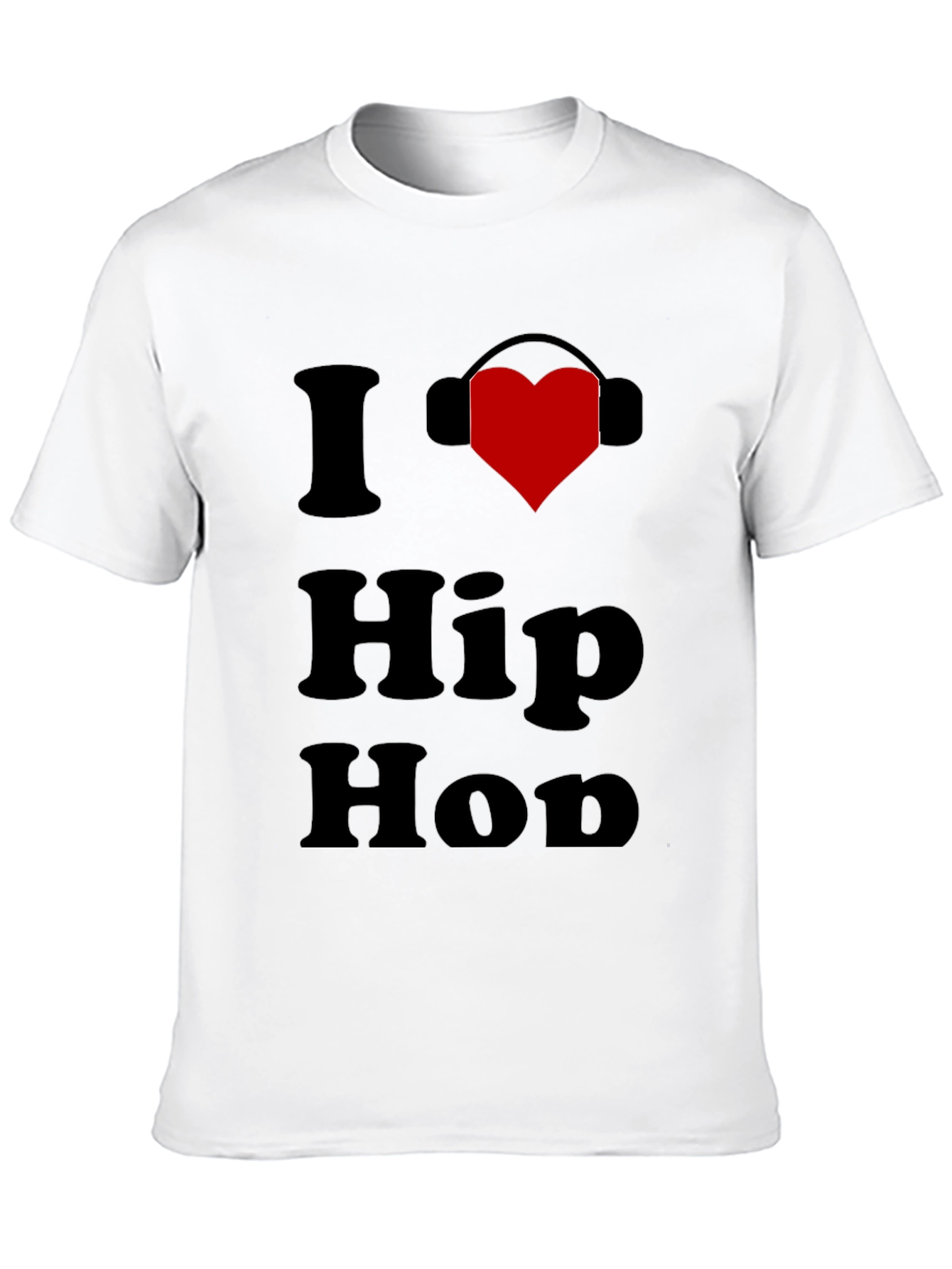 I Love Hip Hop T-Shirt - Music Lover Tee