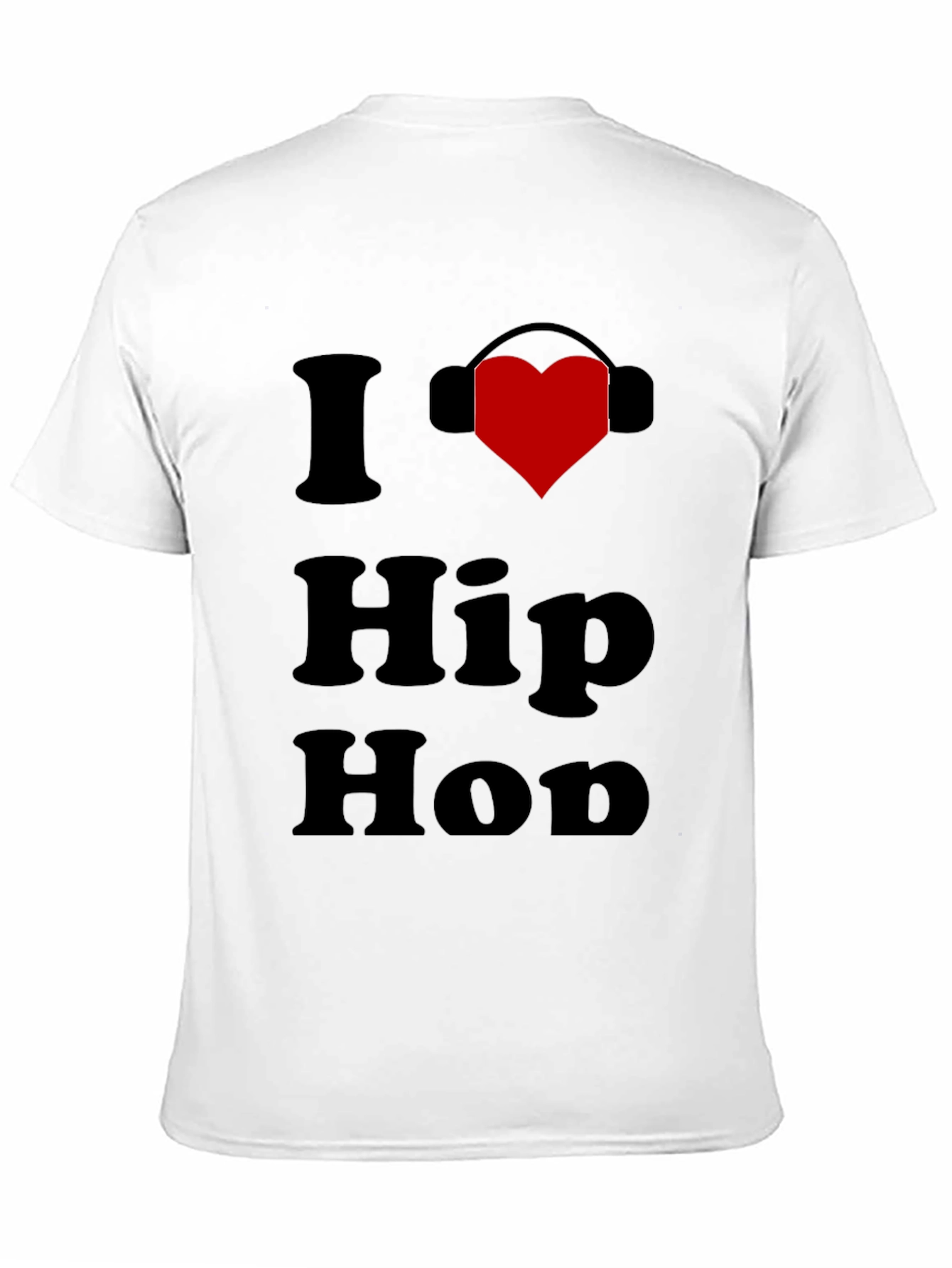 I Love Hip Hop T-Shirt - Music Lover Tee