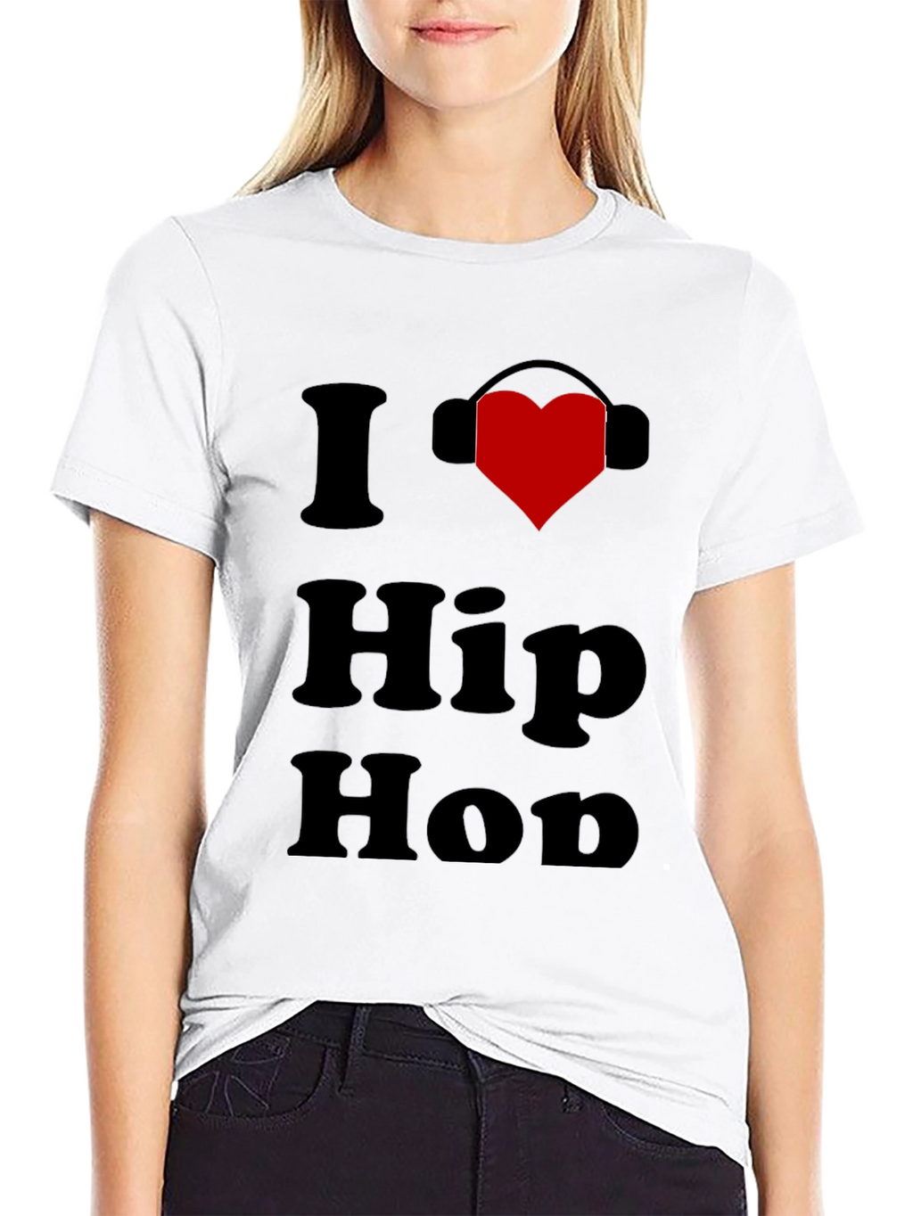 I Love Hip Hop T-Shirt - Music Lover Tee