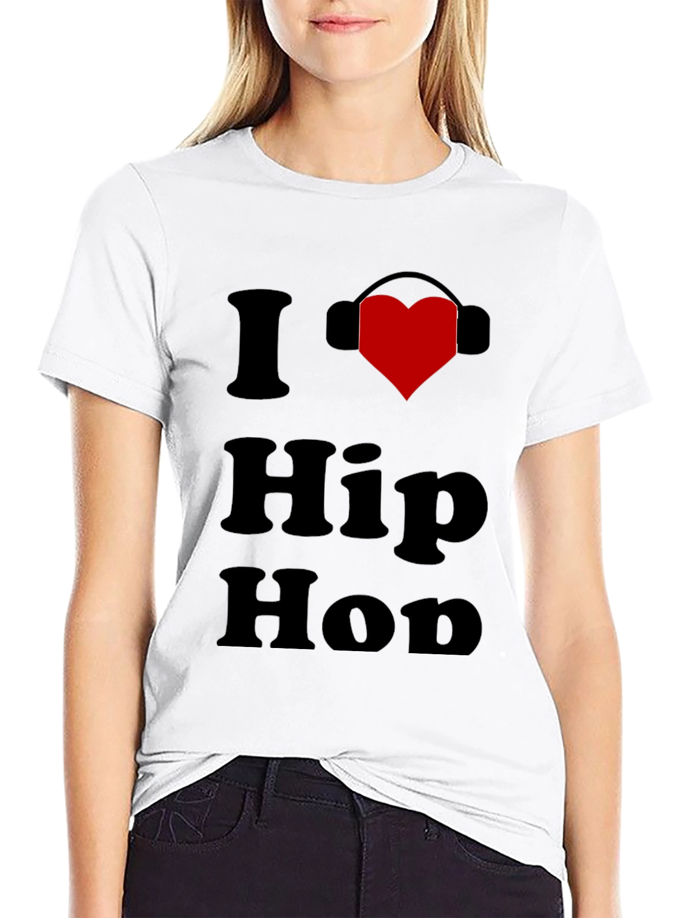 I Love Hip Hop T-Shirt - Music Lover Tee