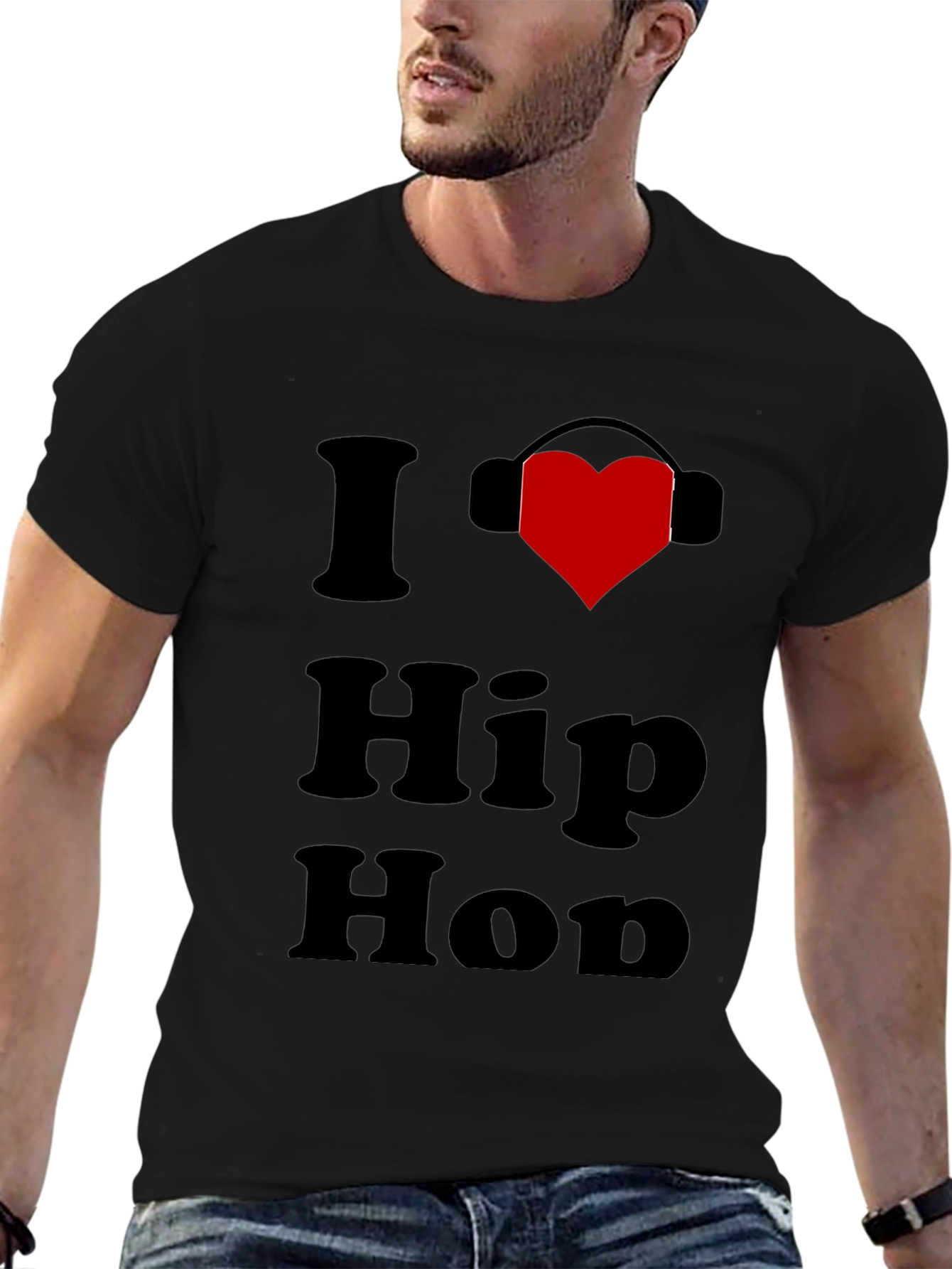 I Love Hip Hop T-Shirt - Music Lover Tee