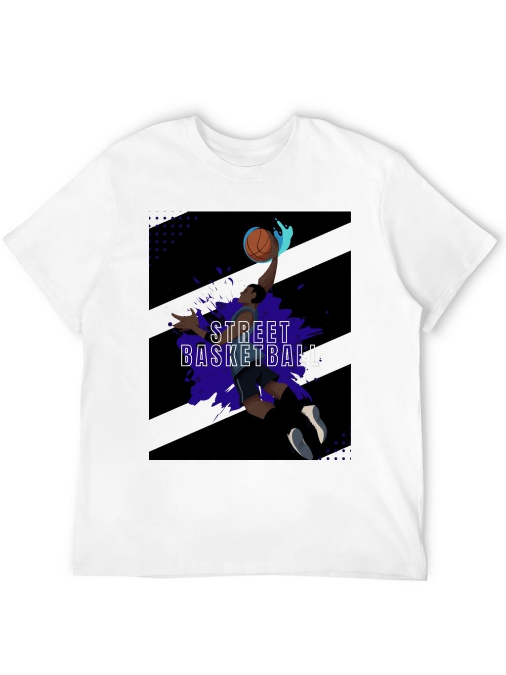 Street Basketball Graphic Tee