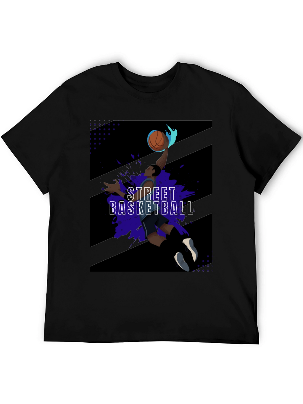 Street Basketball Graphic Tee