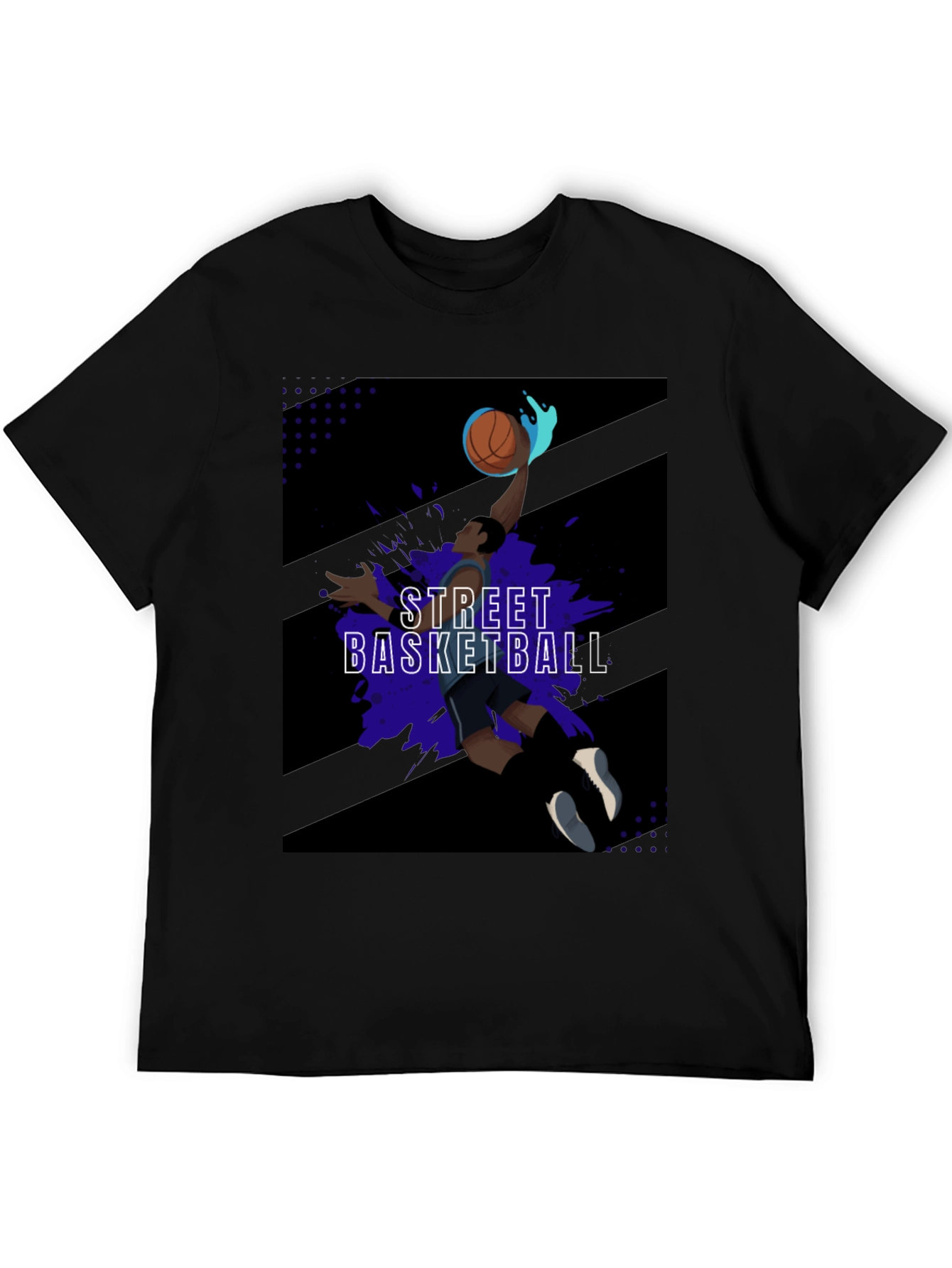 Street Basketball Graphic Tee