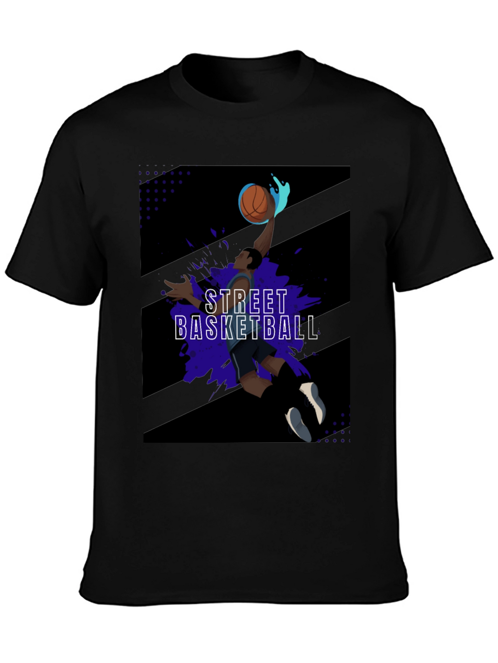 Street Basketball Graphic Tee