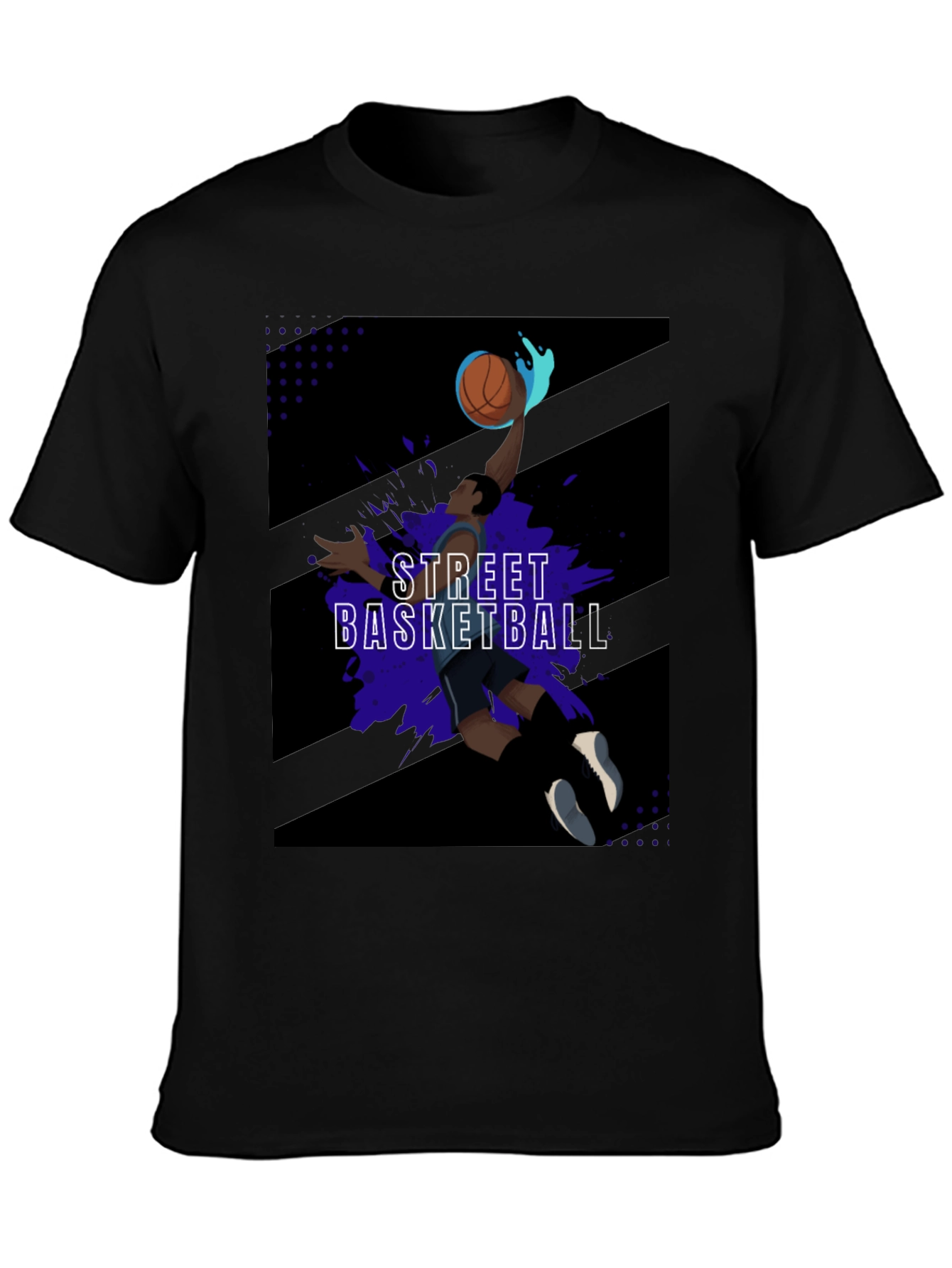 Street Basketball Graphic Tee