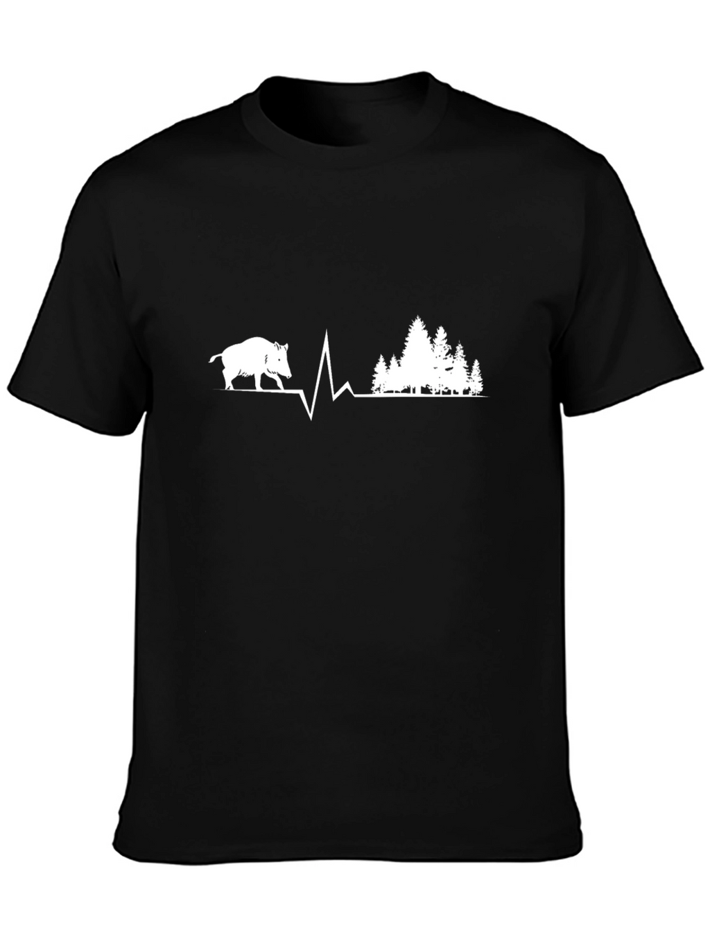 Boar & Forest Heartbeat T-Shirt