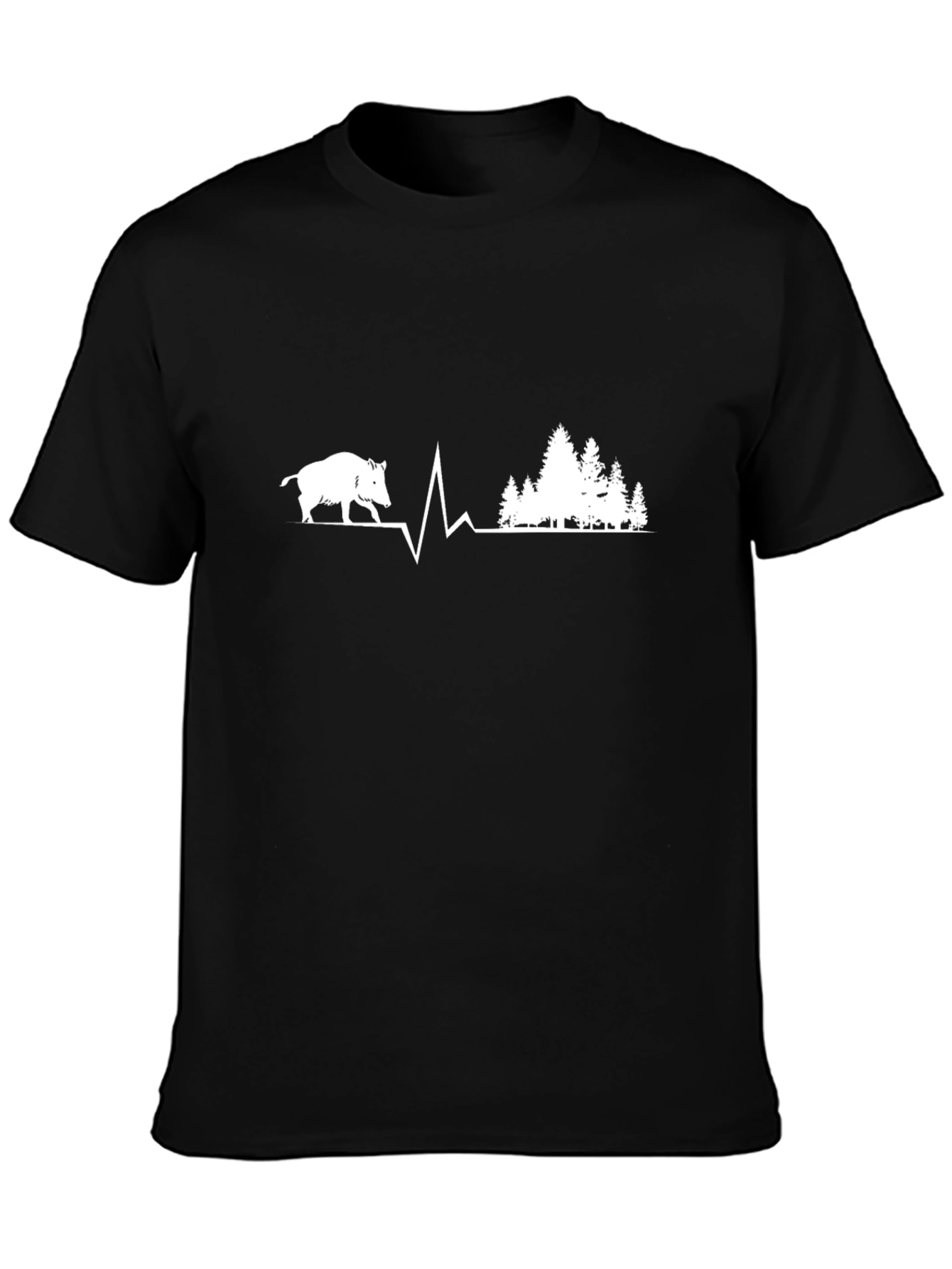 Boar & Forest Heartbeat T-Shirt