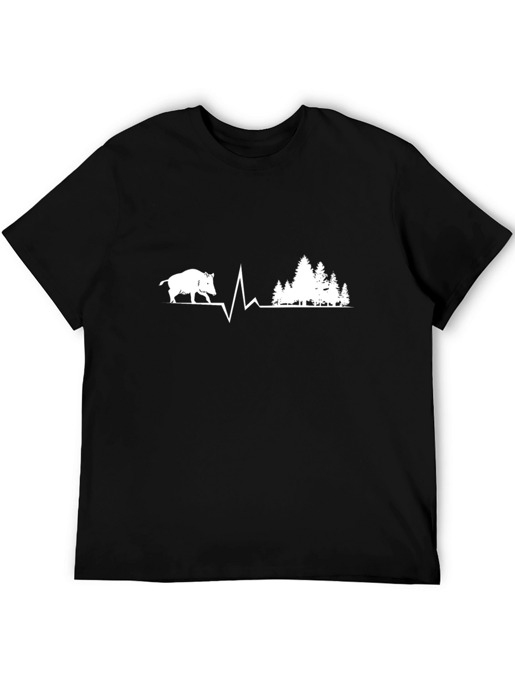 Boar & Forest Heartbeat T-Shirt