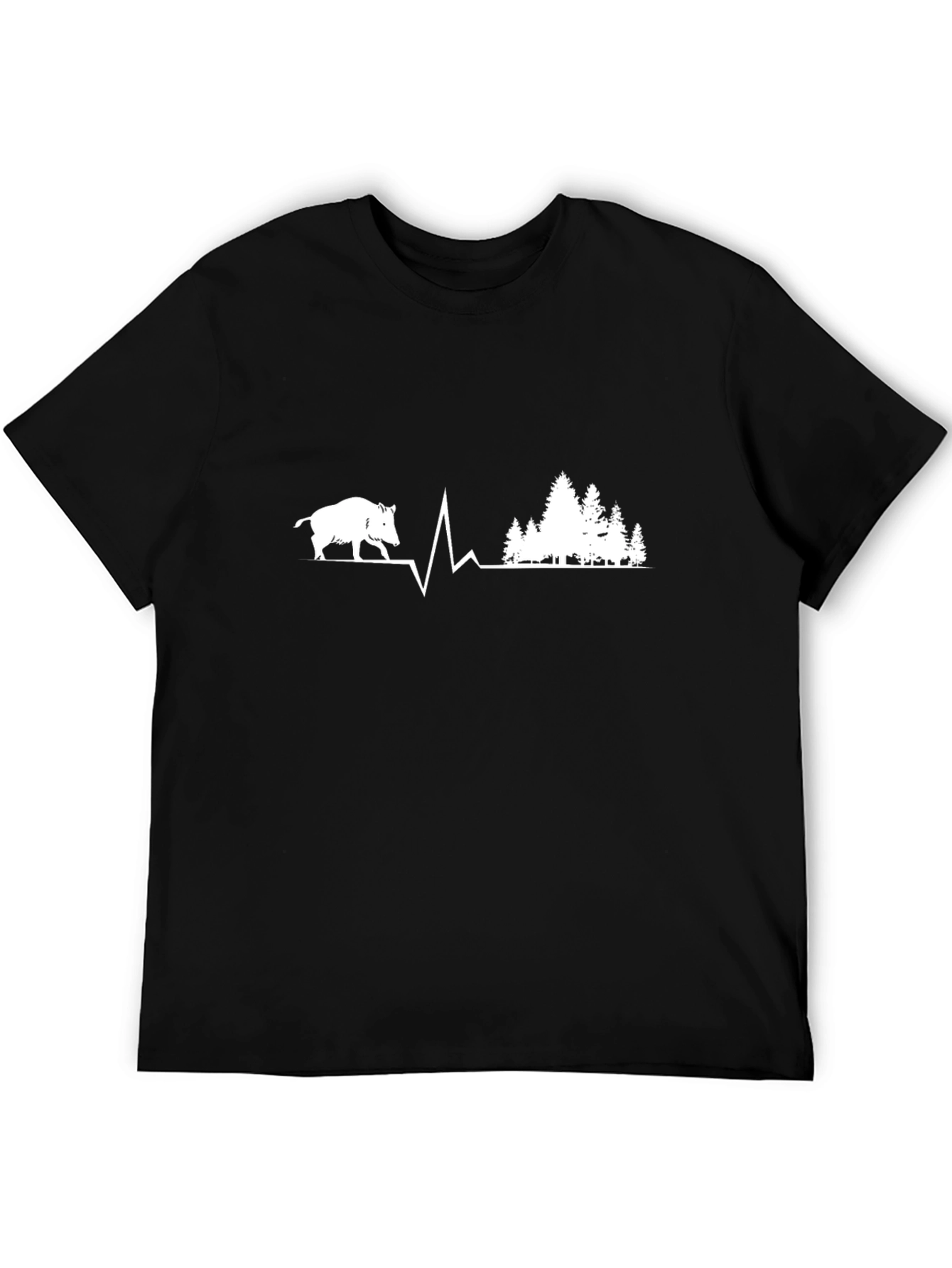 Boar & Forest Heartbeat T-Shirt