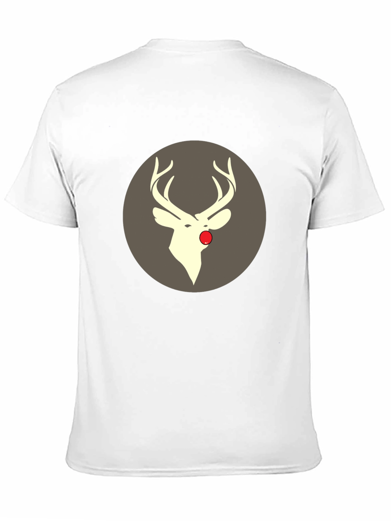Rudolph Tee - Christmas Deer Graphic T-Shirt