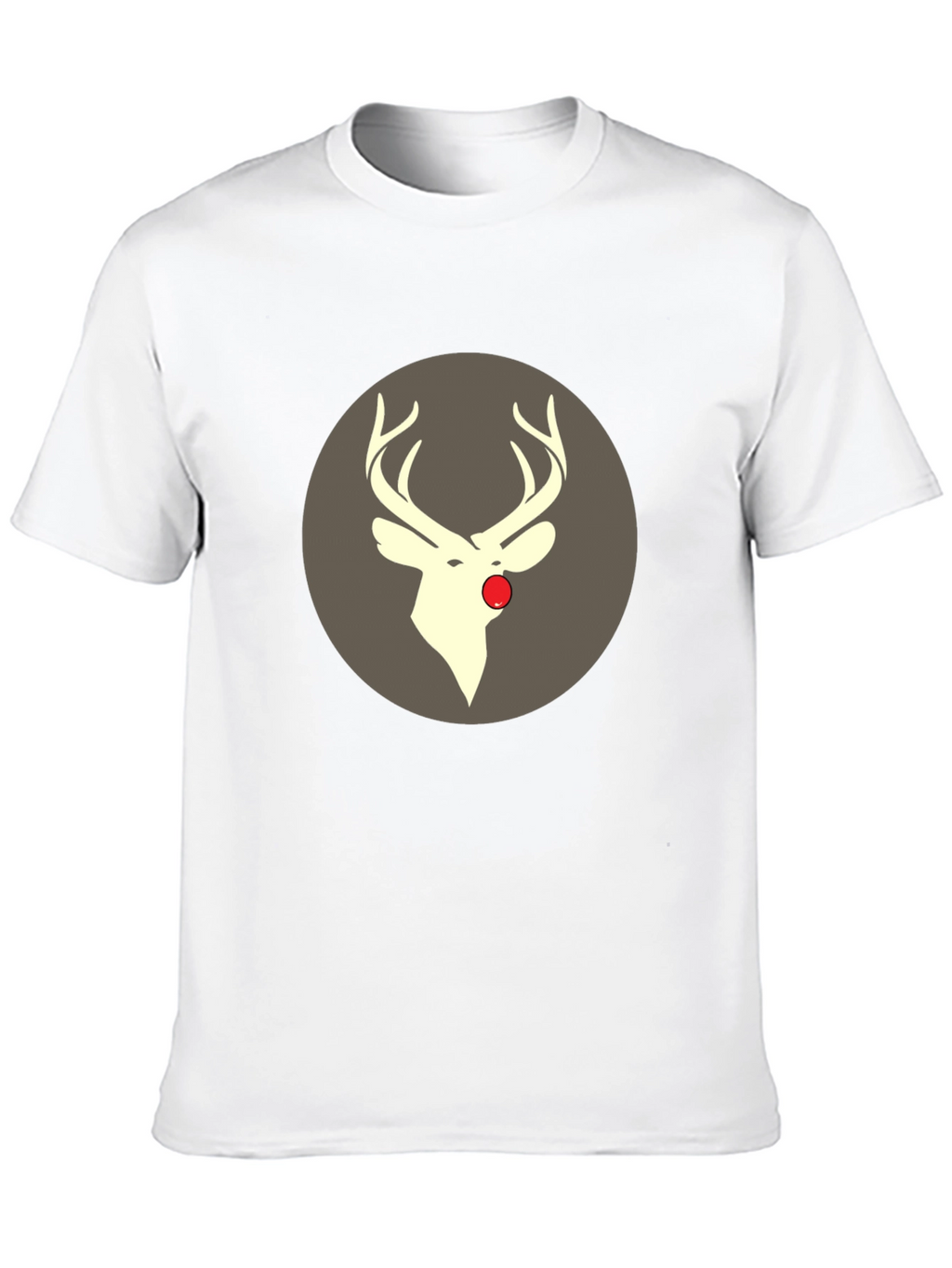 Rudolph Tee - Christmas Deer Graphic T-Shirt