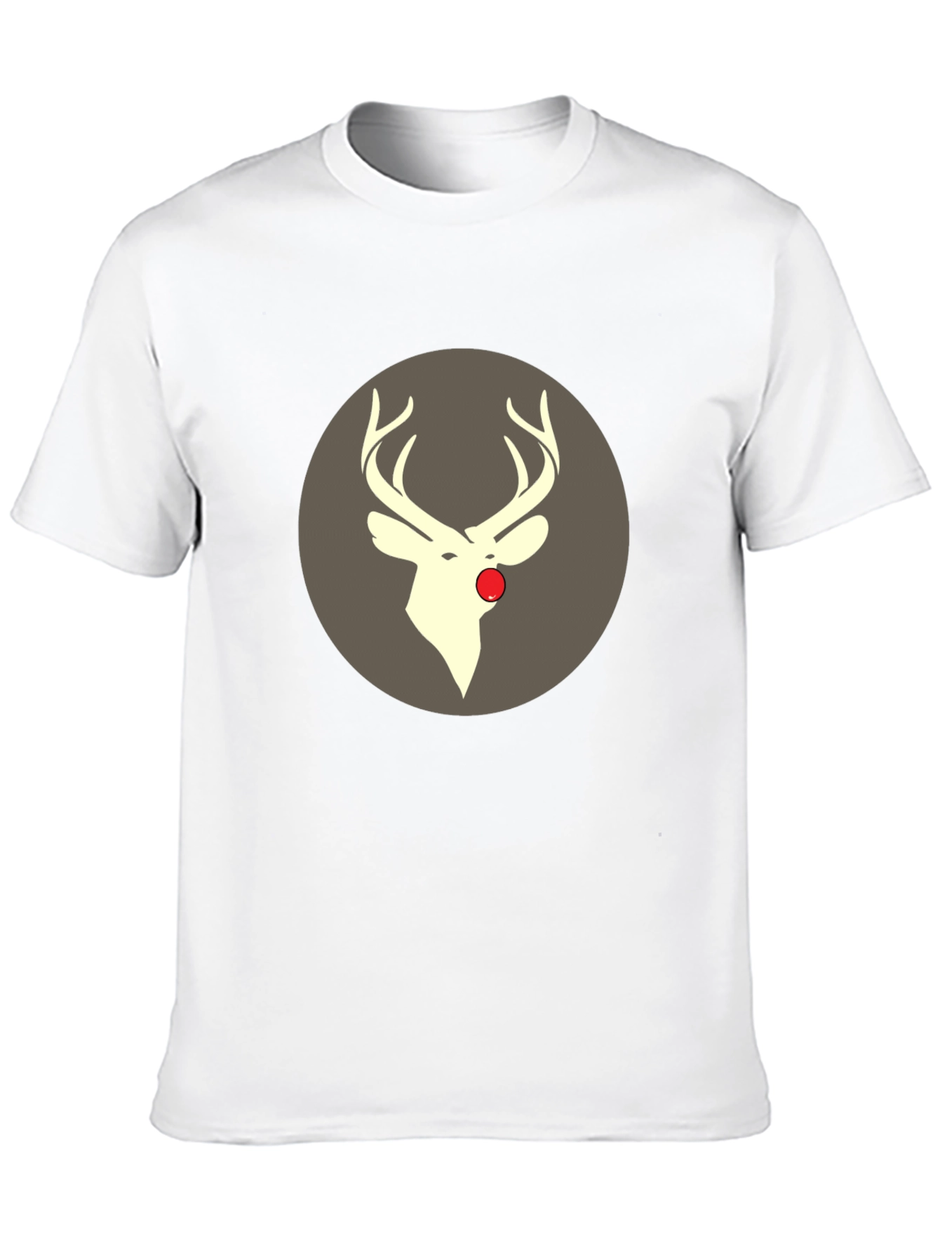 Rudolph Tee - Christmas Deer Graphic T-Shirt