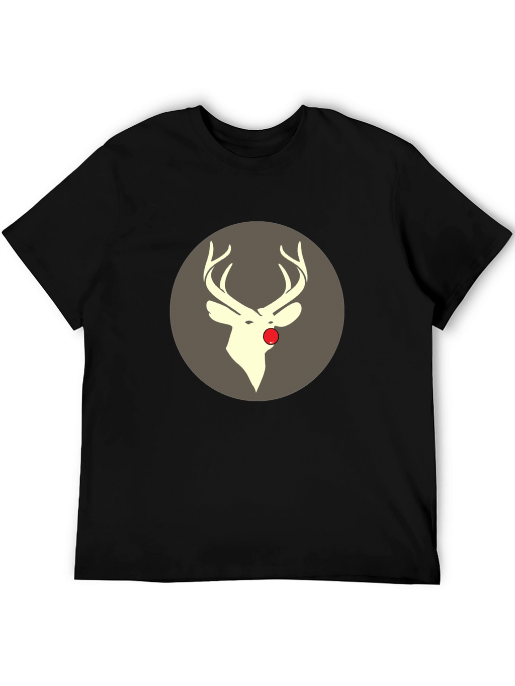 Rudolph Tee - Christmas Deer Graphic T-Shirt