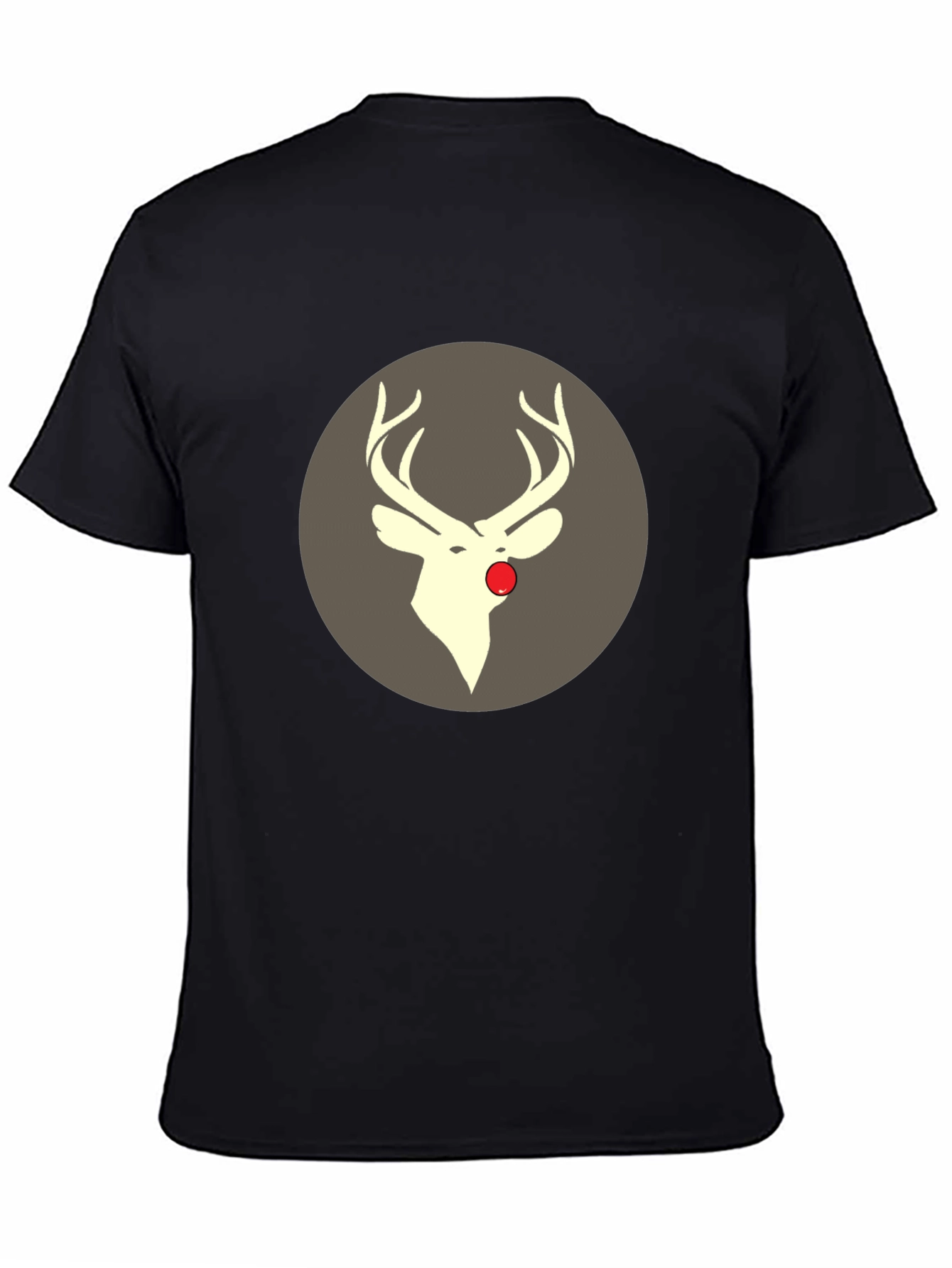 Rudolph Tee - Christmas Deer Graphic T-Shirt