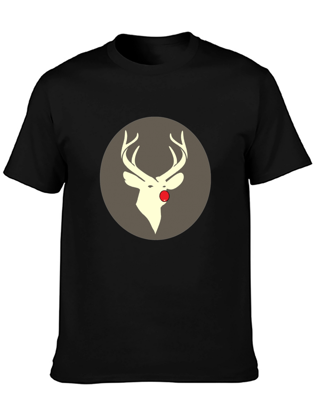 Rudolph Tee - Christmas Deer Graphic T-Shirt