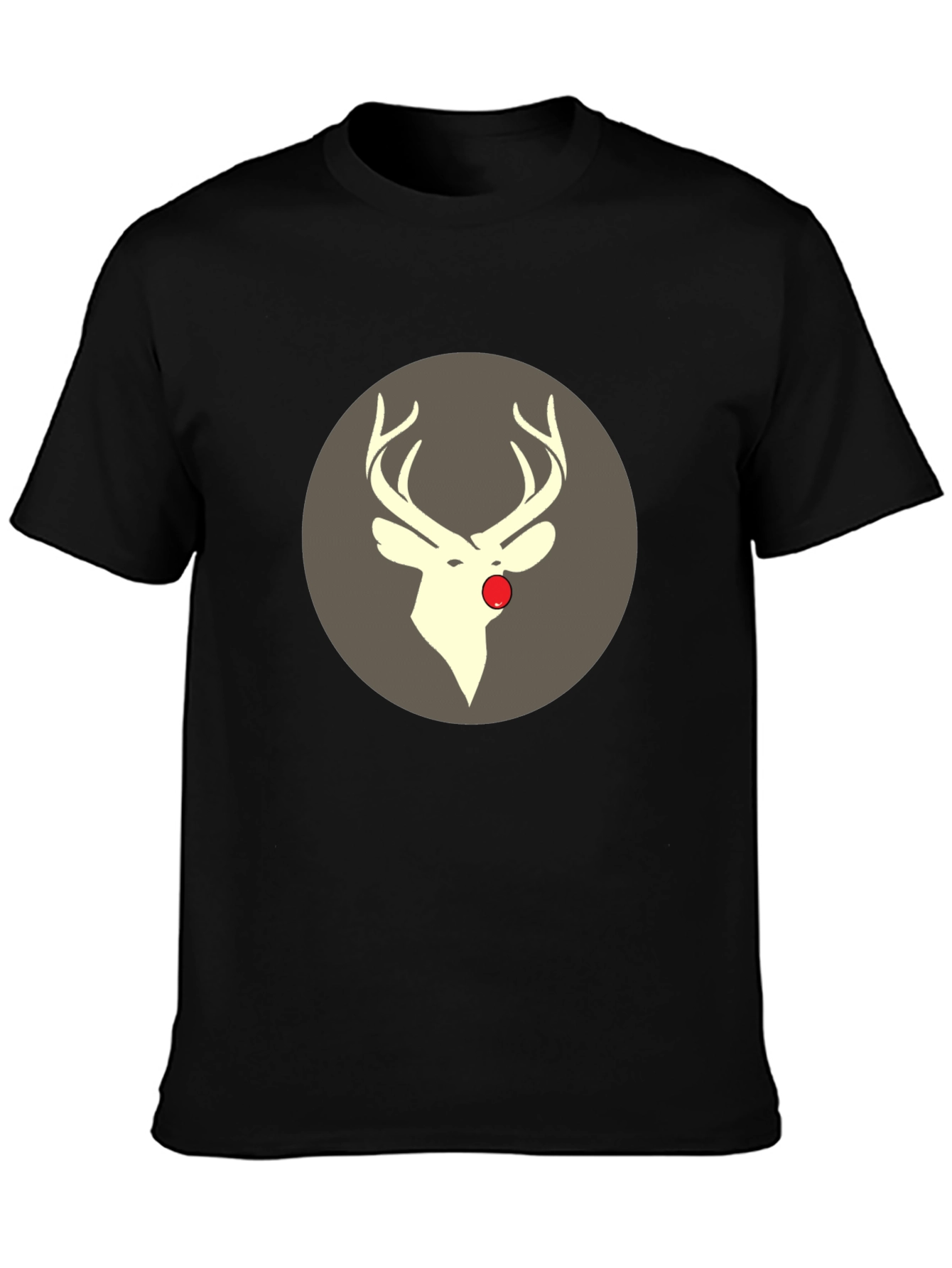 Rudolph Tee - Christmas Deer Graphic T-Shirt