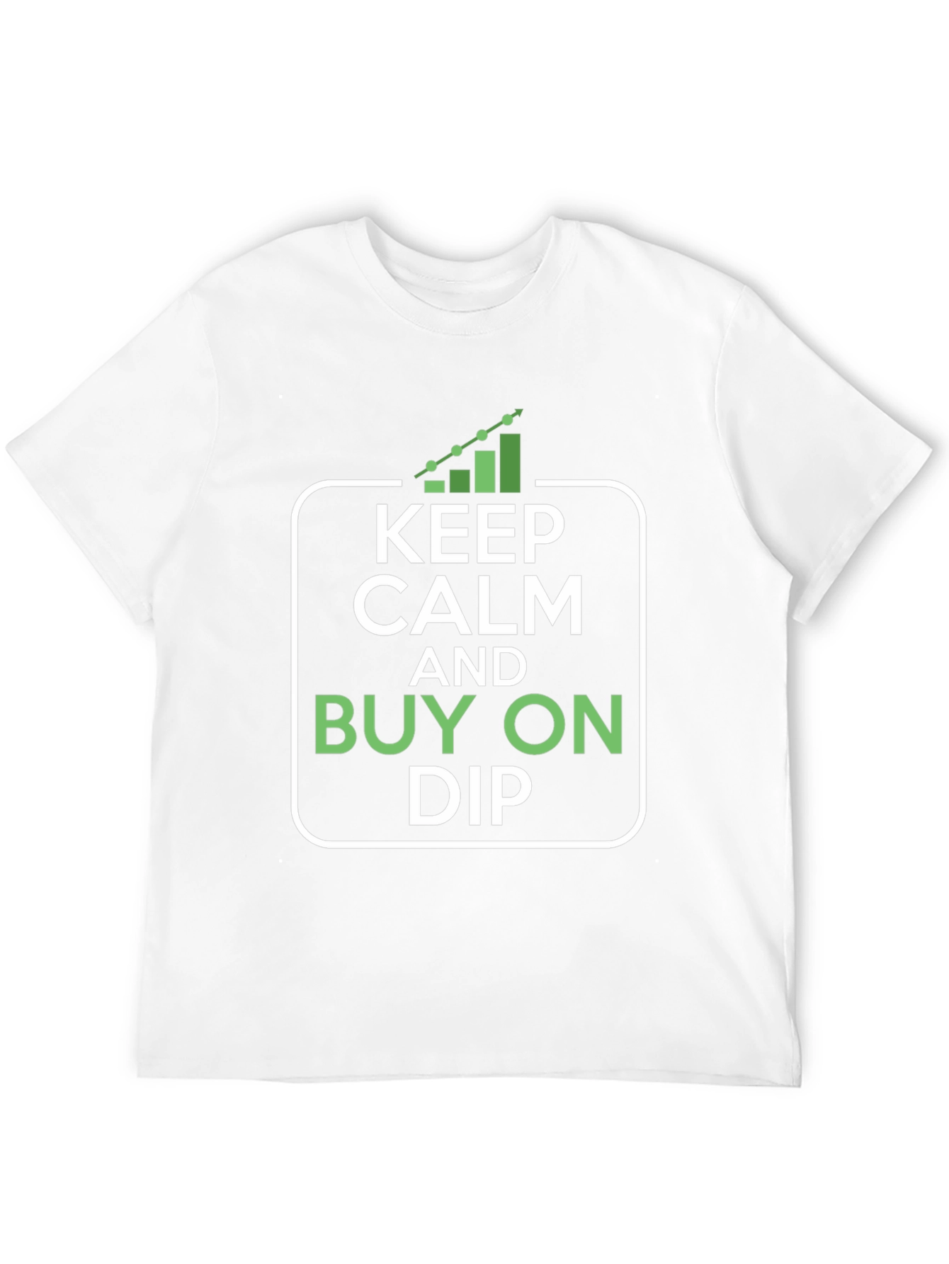 Keep Calm and Buy On Dip - Crypto T-Shirt