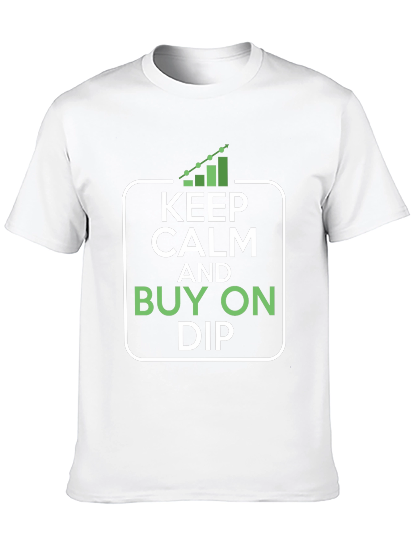 Keep Calm and Buy On Dip - Crypto T-Shirt