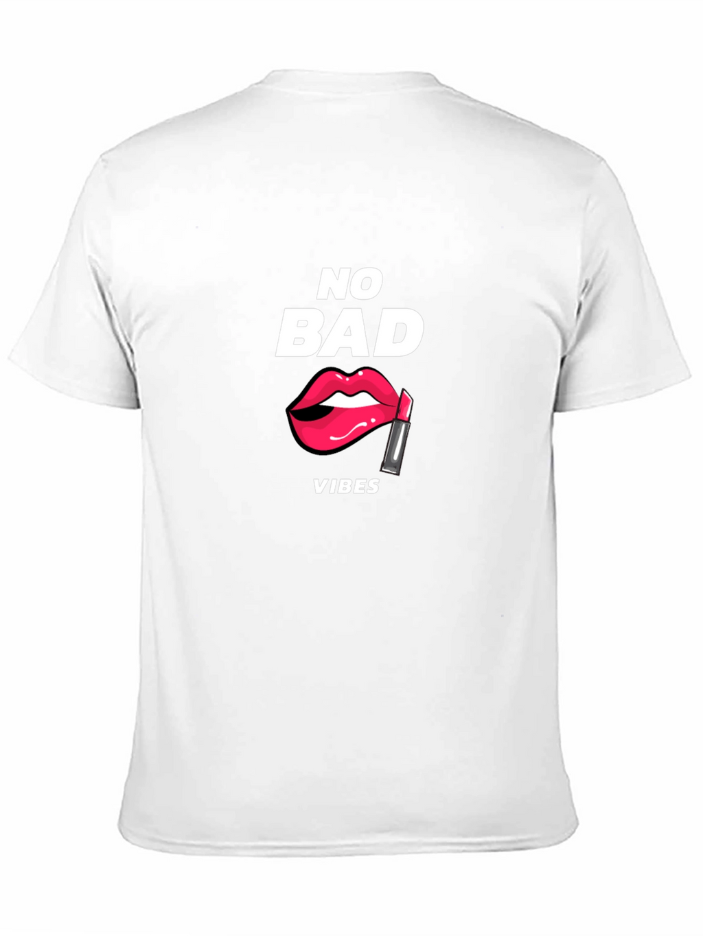 No Bad Vibes Graphic Tee - Stylish Black T-Shirt