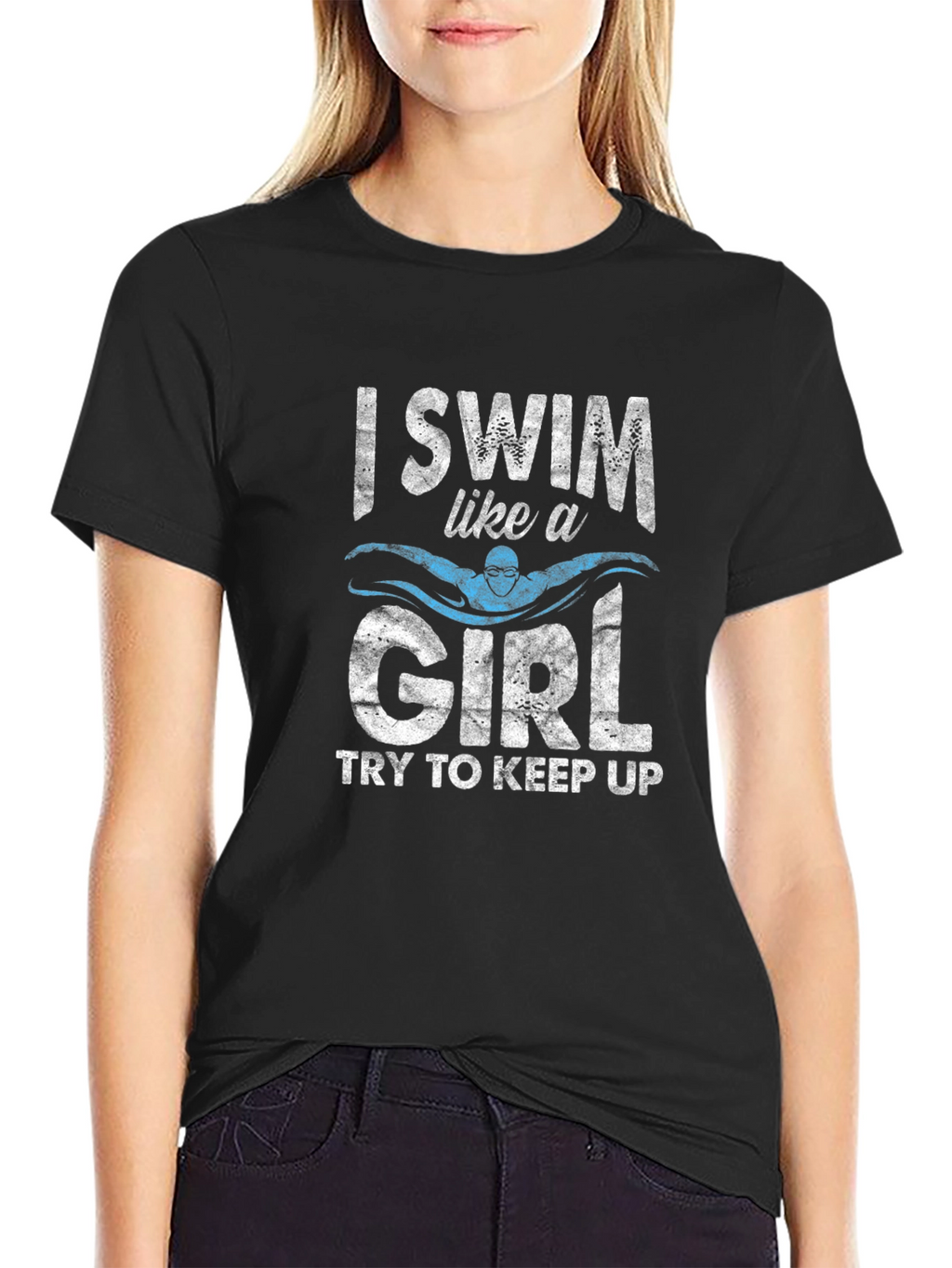 I Swim Like A Girl T-Shirt
