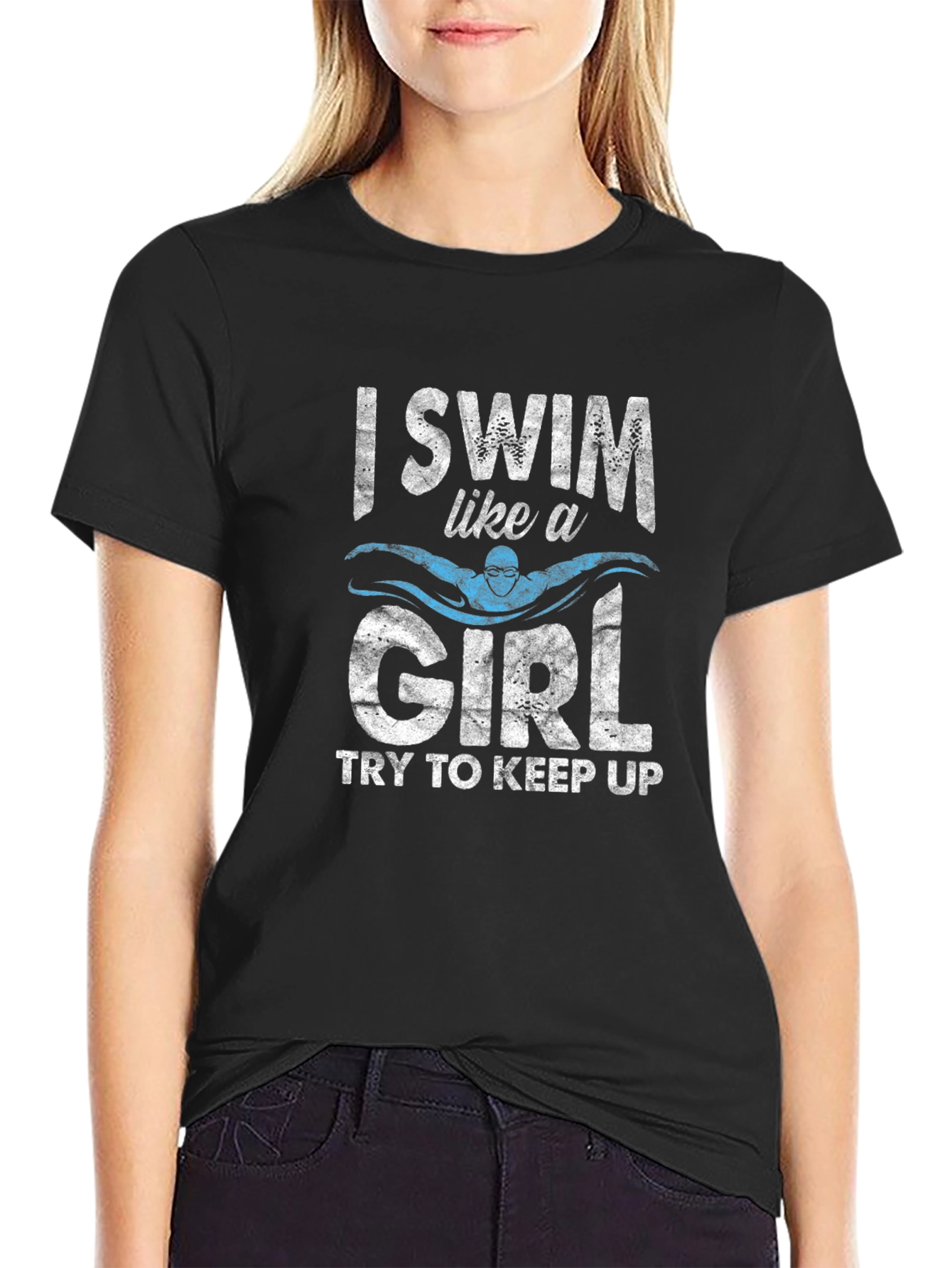 I Swim Like A Girl T-Shirt