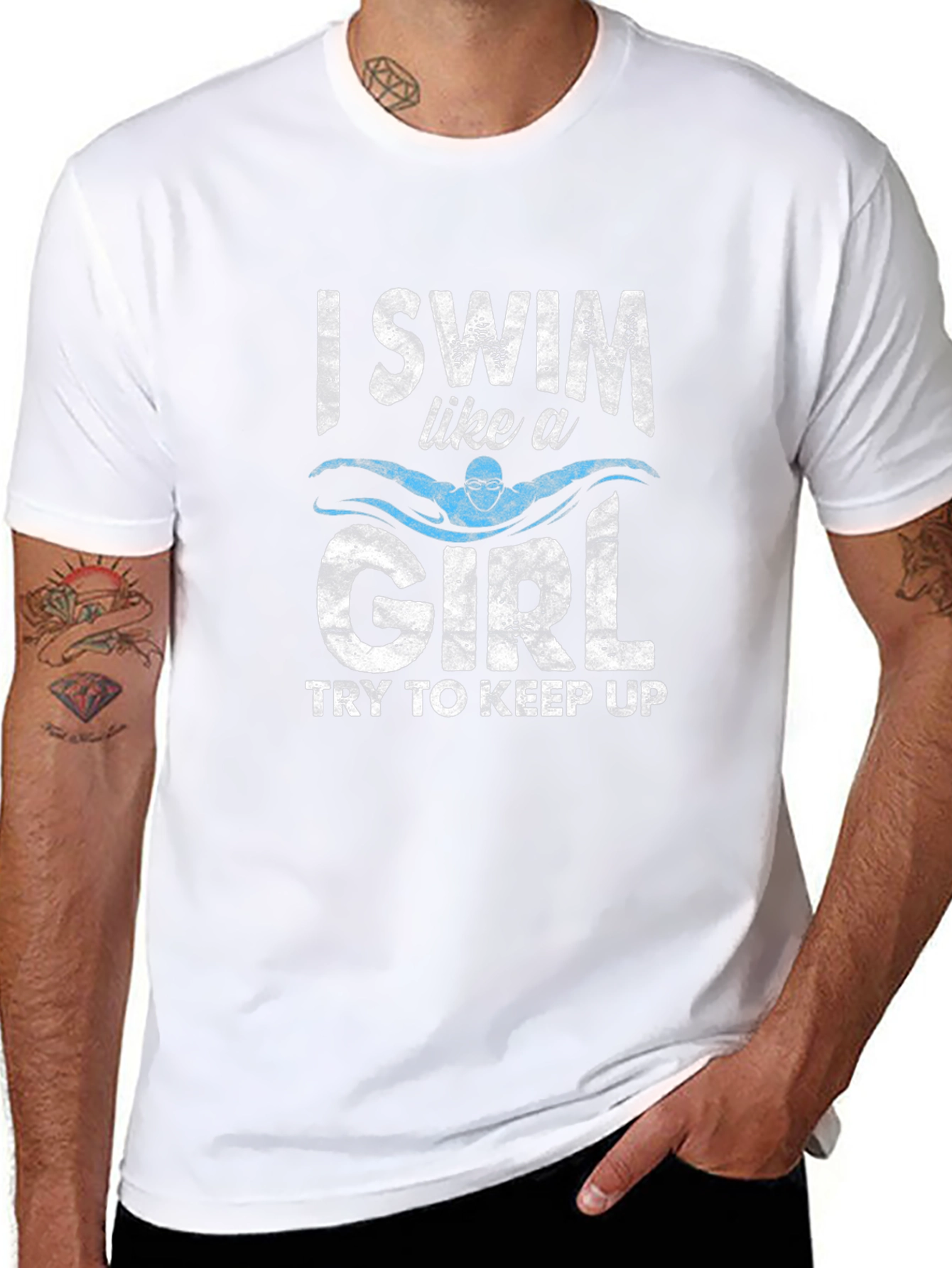 I Swim Like A Girl T-Shirt